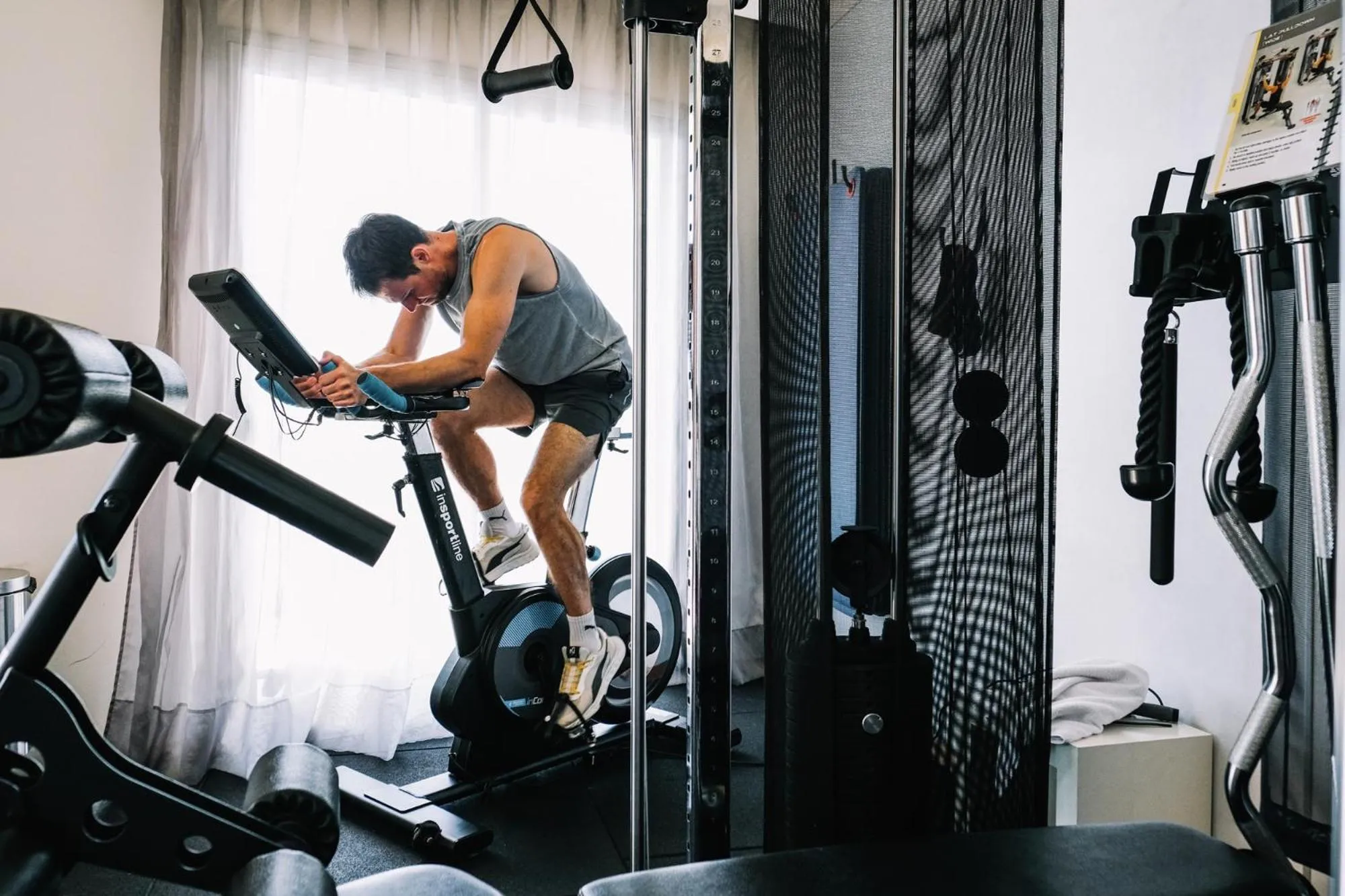 Fitness centre/facilities in Hotel Costa Salina