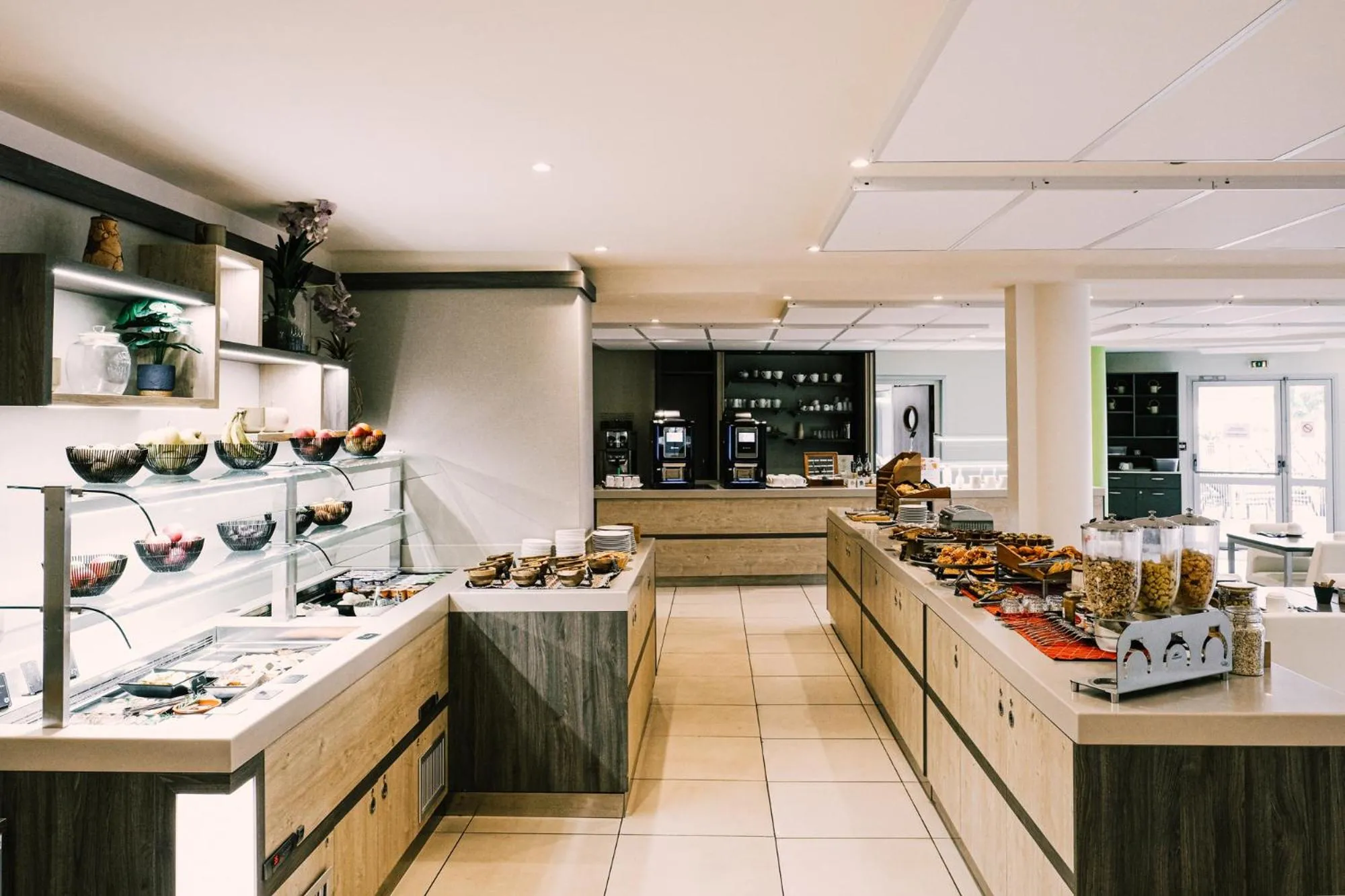 Buffet breakfast in Hotel Costa Salina