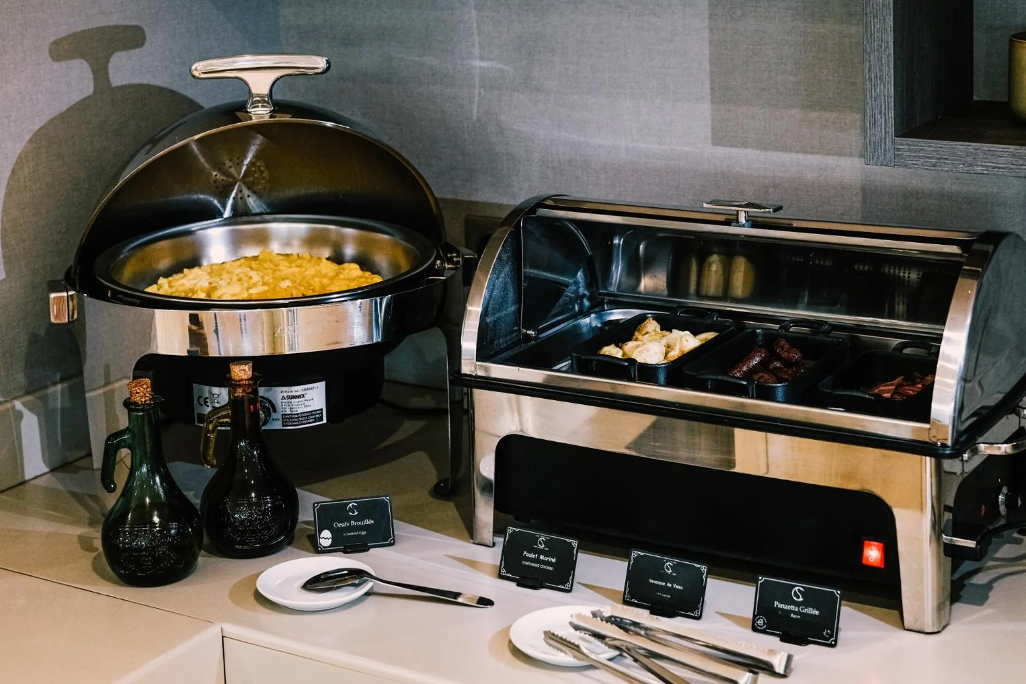 Buffet breakfast in Hotel Costa Salina