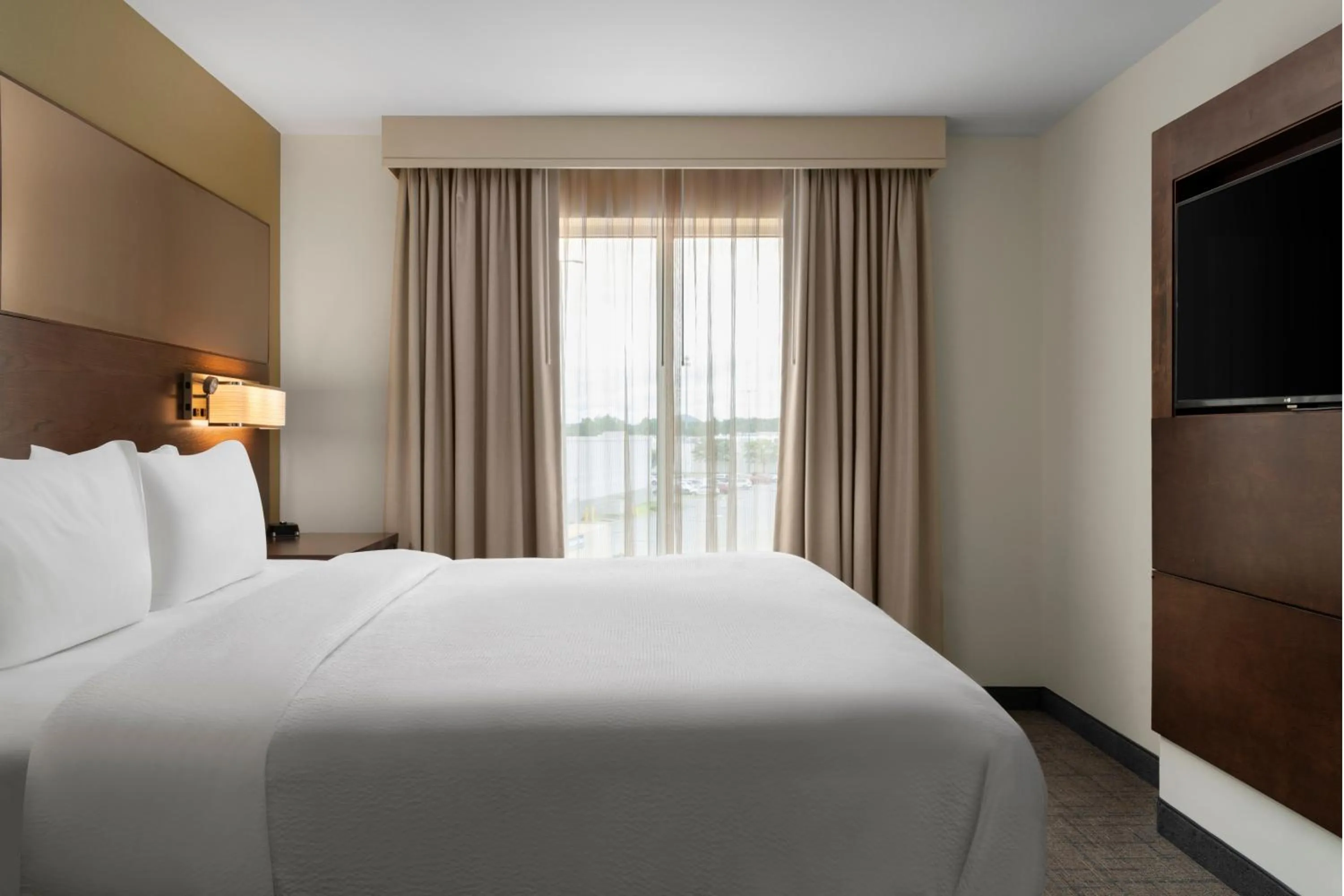 Bedroom, Bed in Residence Inn by Marriott Kingston