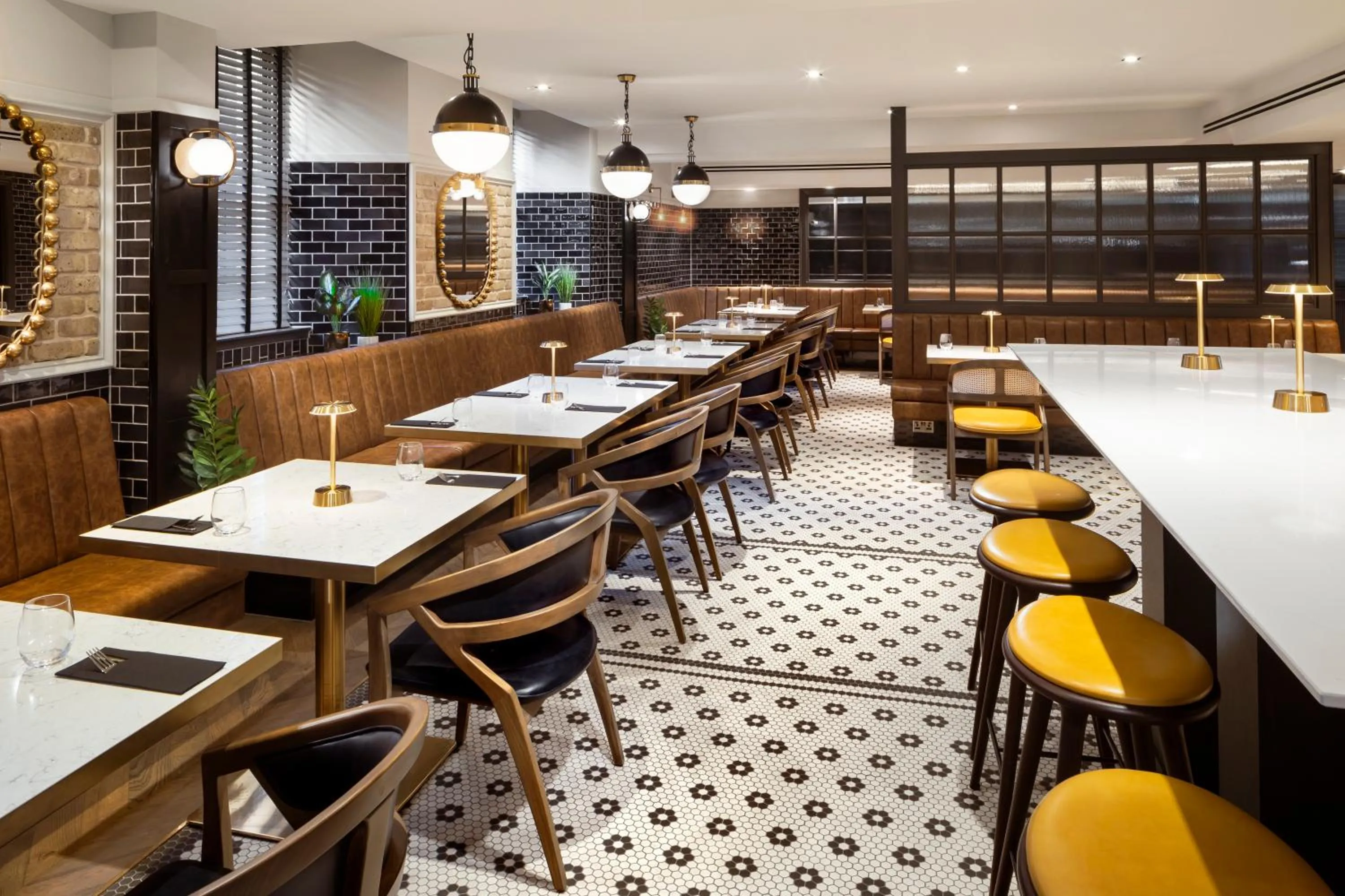 Restaurant/places to eat in Courtyard by Marriott Edinburgh