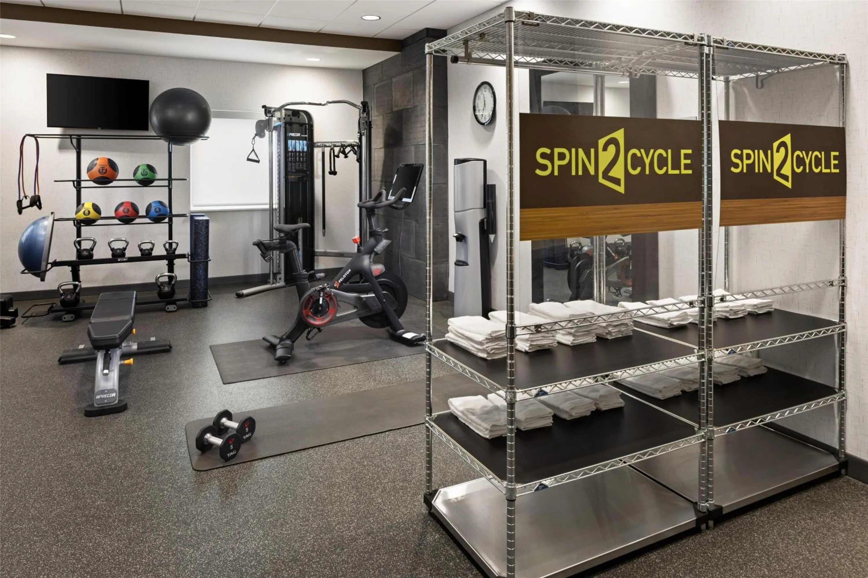 Fitness centre/facilities in Home2 Suites by Hilton Roseville Minneapolis