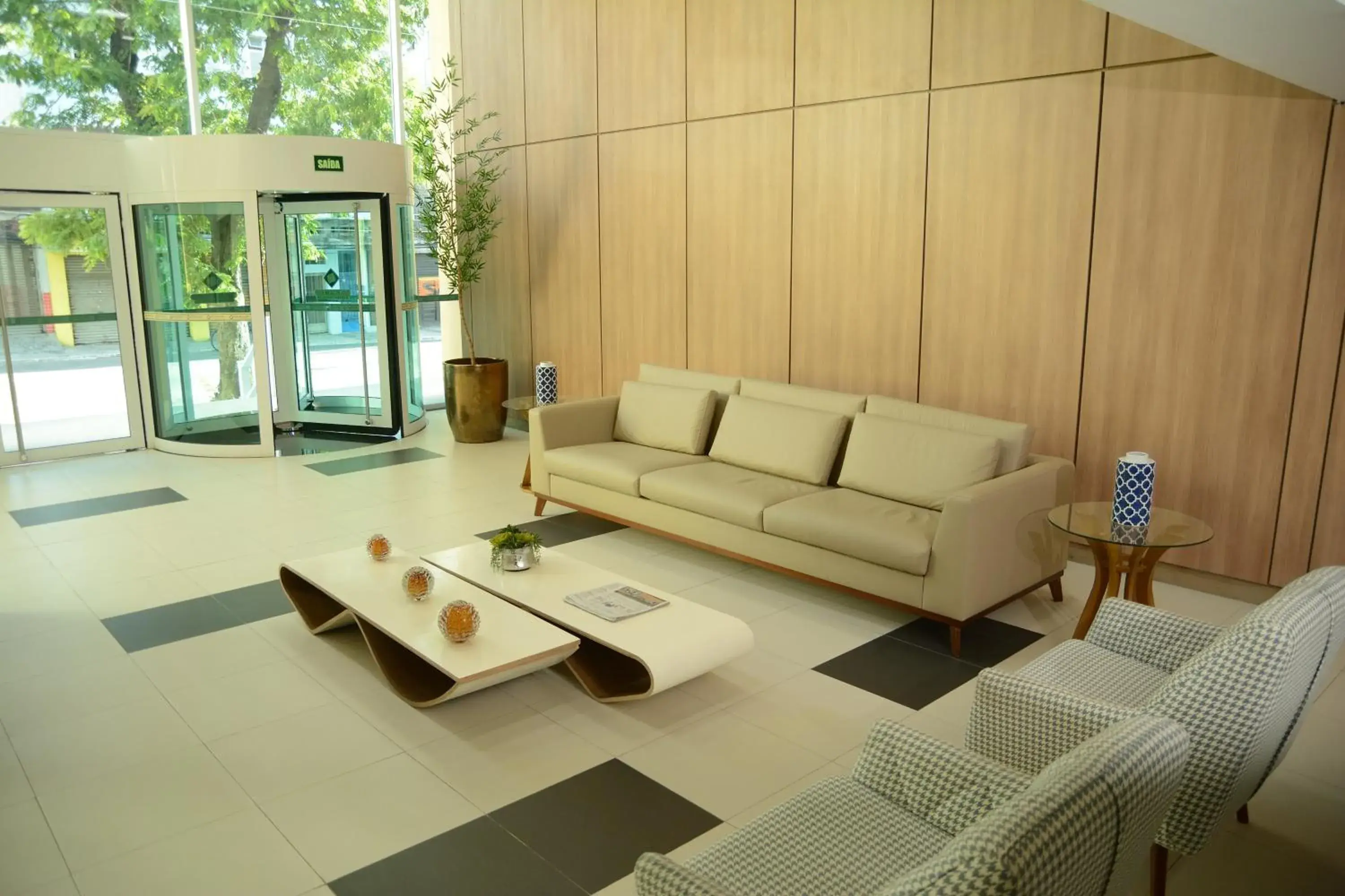 Lobby or reception in Mont Blanc Suites Duque de Caxias Lobby or reception in Mont Blanc Suites Duque de Caxias