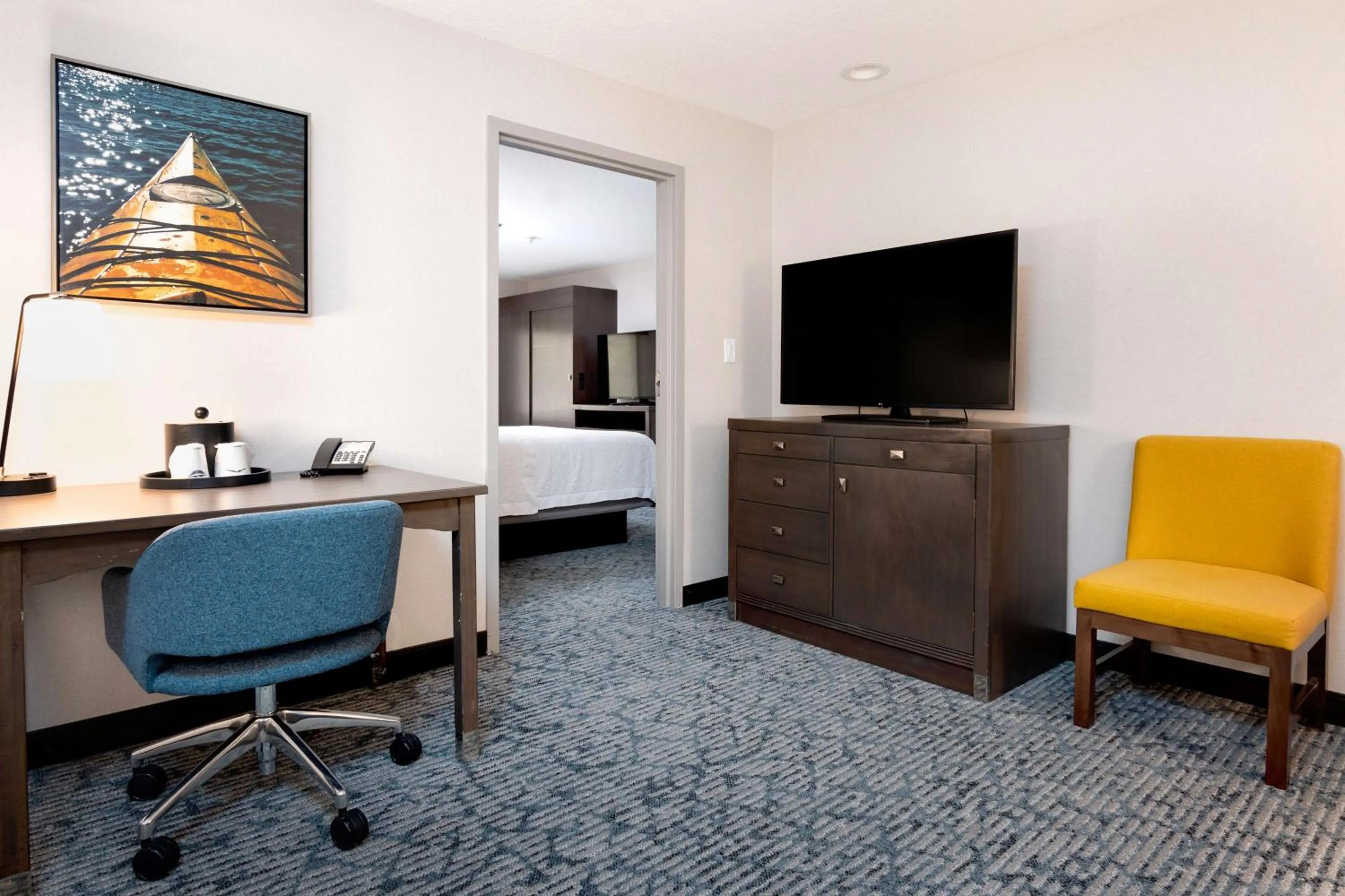 Bedroom, Bed in Hampton Inn Durango