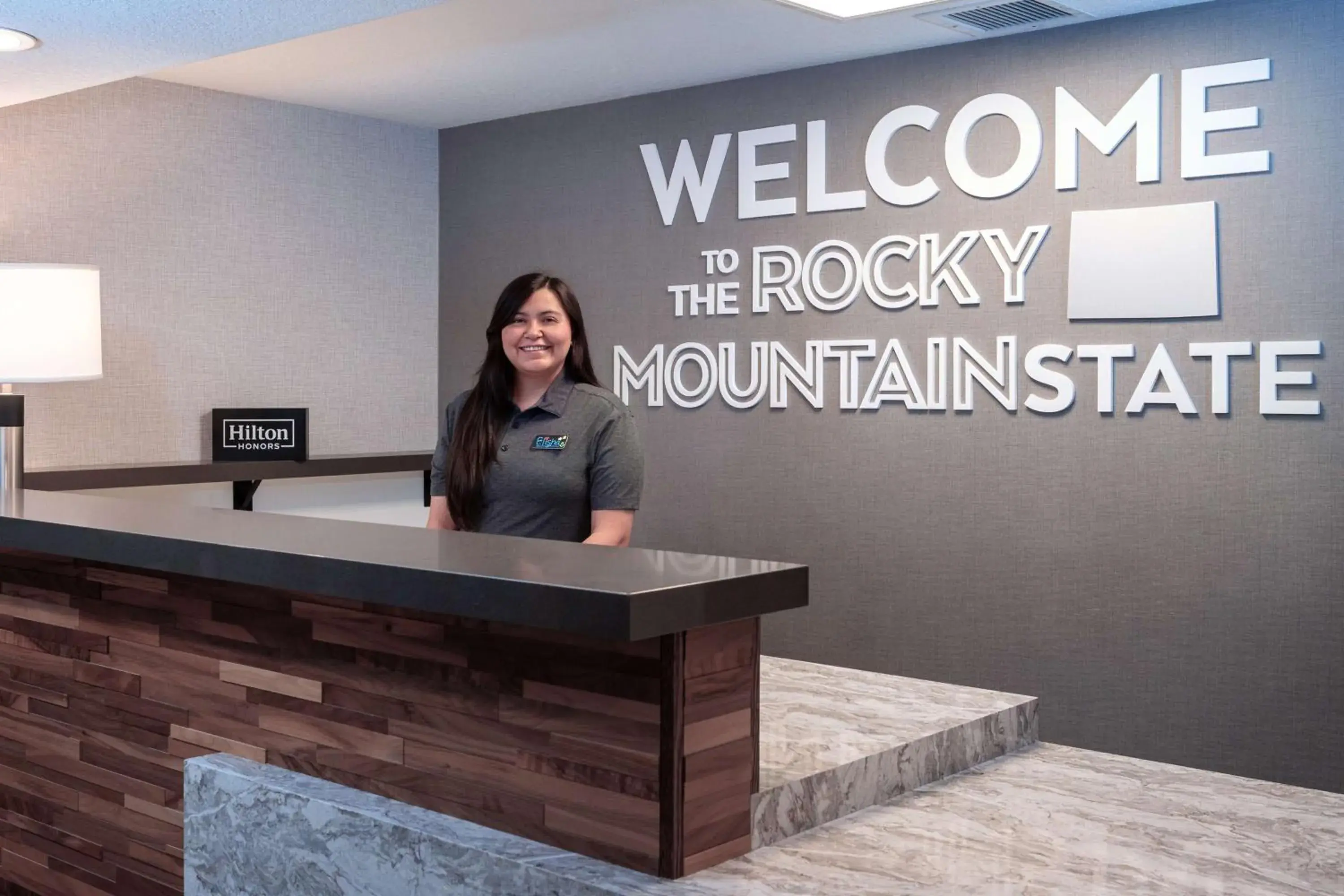 Lobby or reception in Hampton Inn Durango Lobby or reception in Hampton Inn Durango