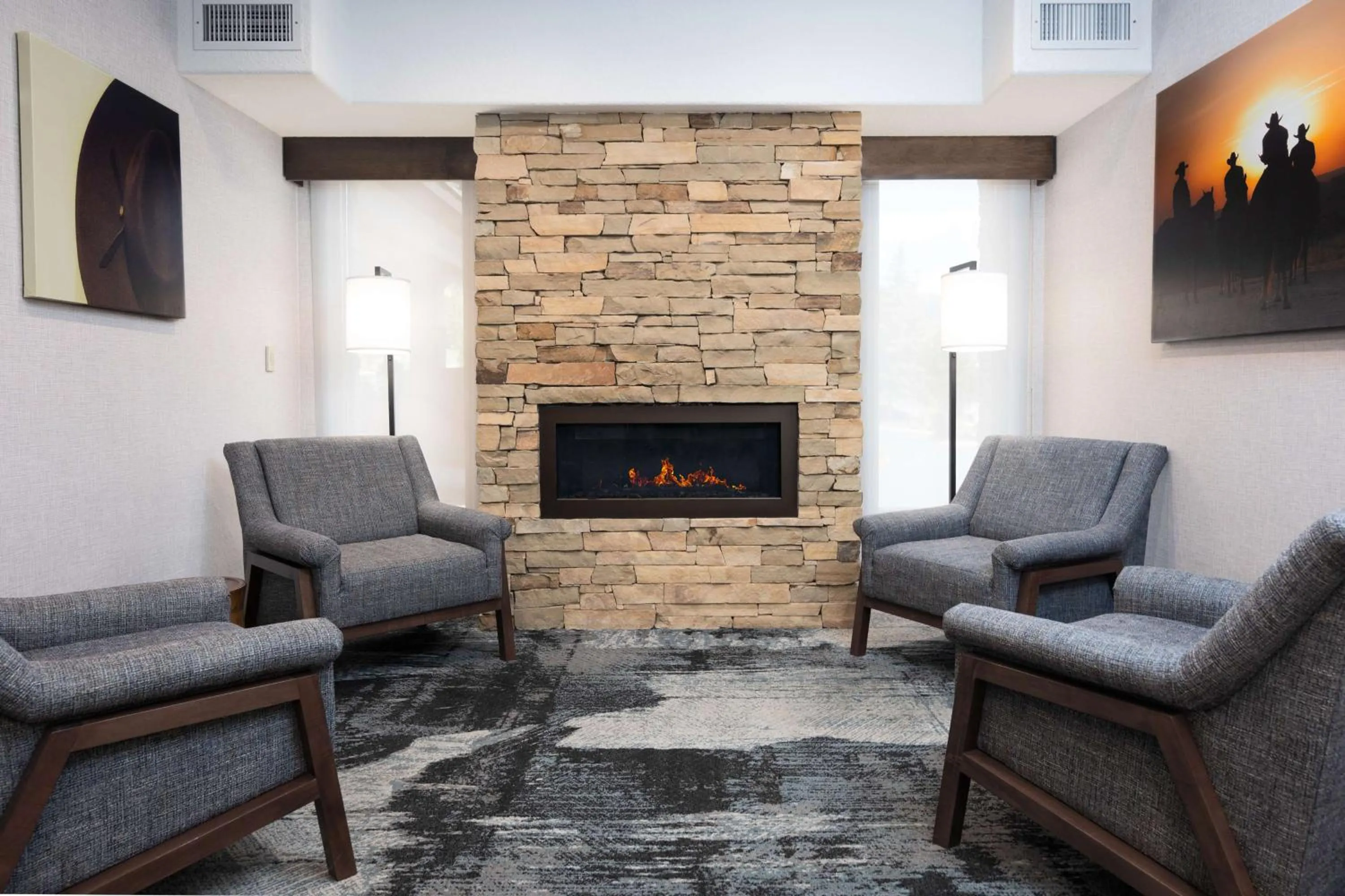 Lobby or reception in Hampton Inn Durango