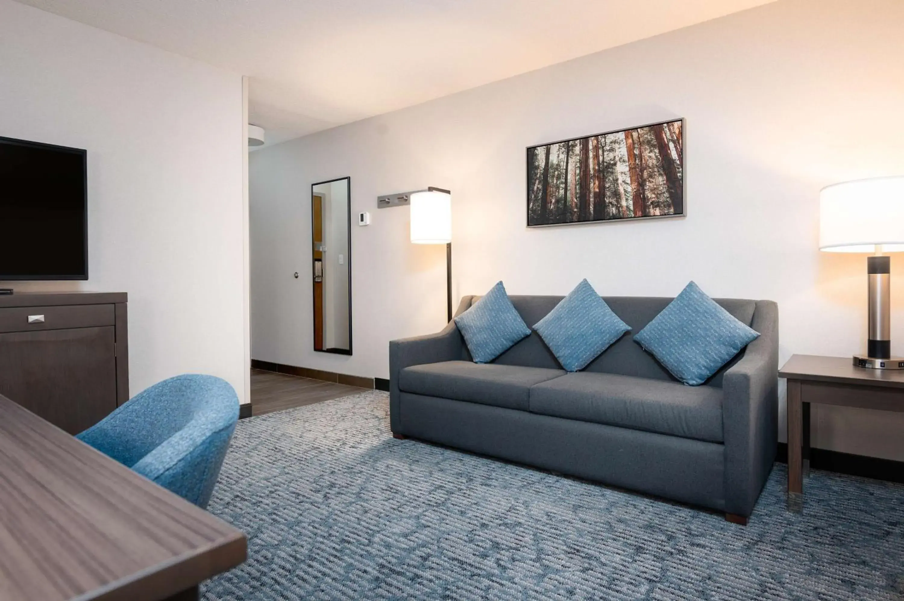 Living room in Hampton Inn Durango Living room in Hampton Inn Durango