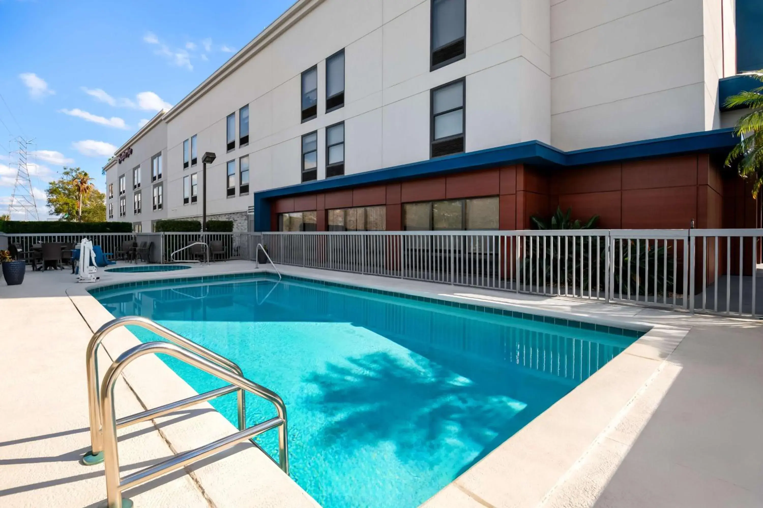 Pool view in Hampton Inn Debary-Deltona Pool view in Hampton Inn Debary-Deltona