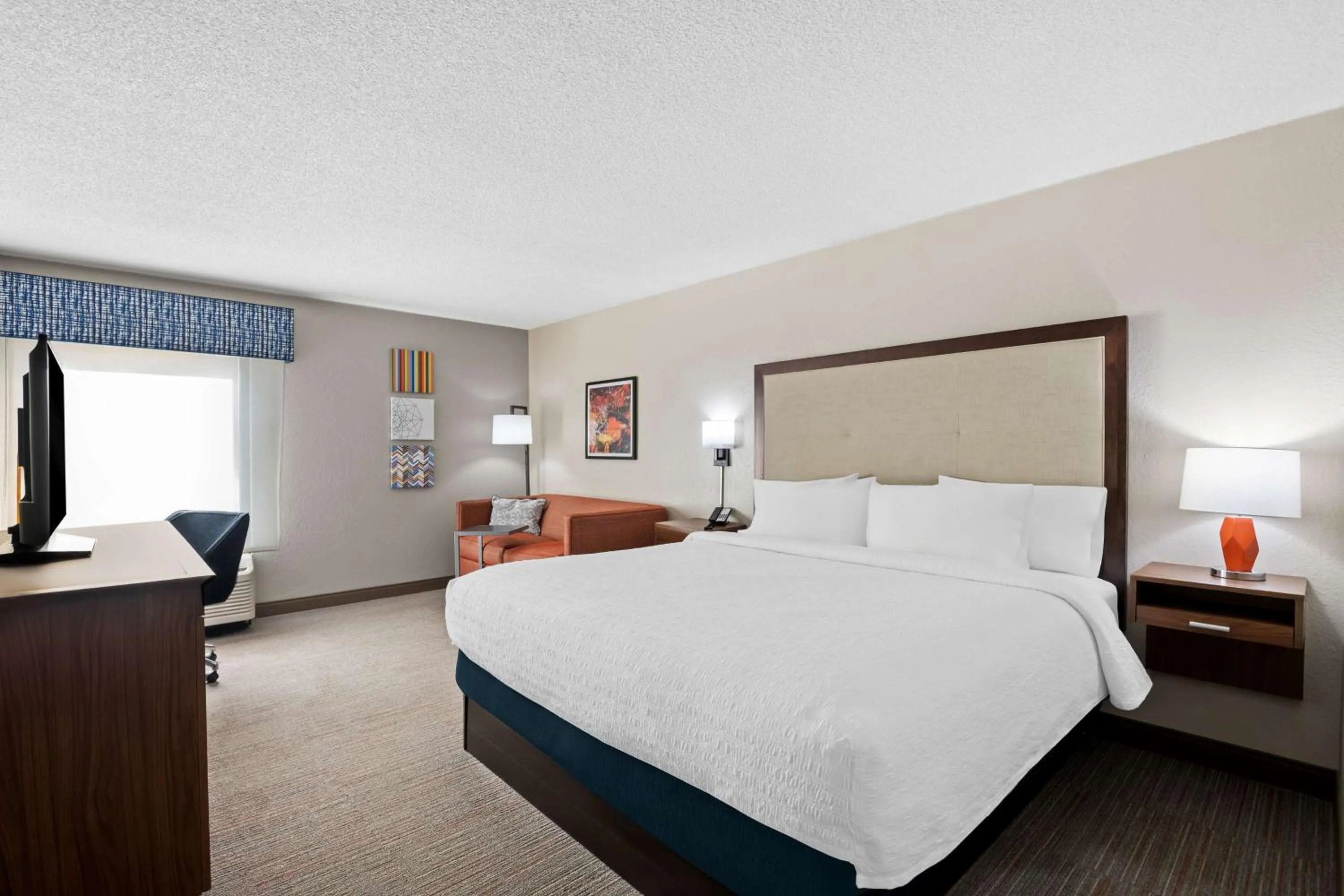Bed in Hampton Inn Debary-Deltona