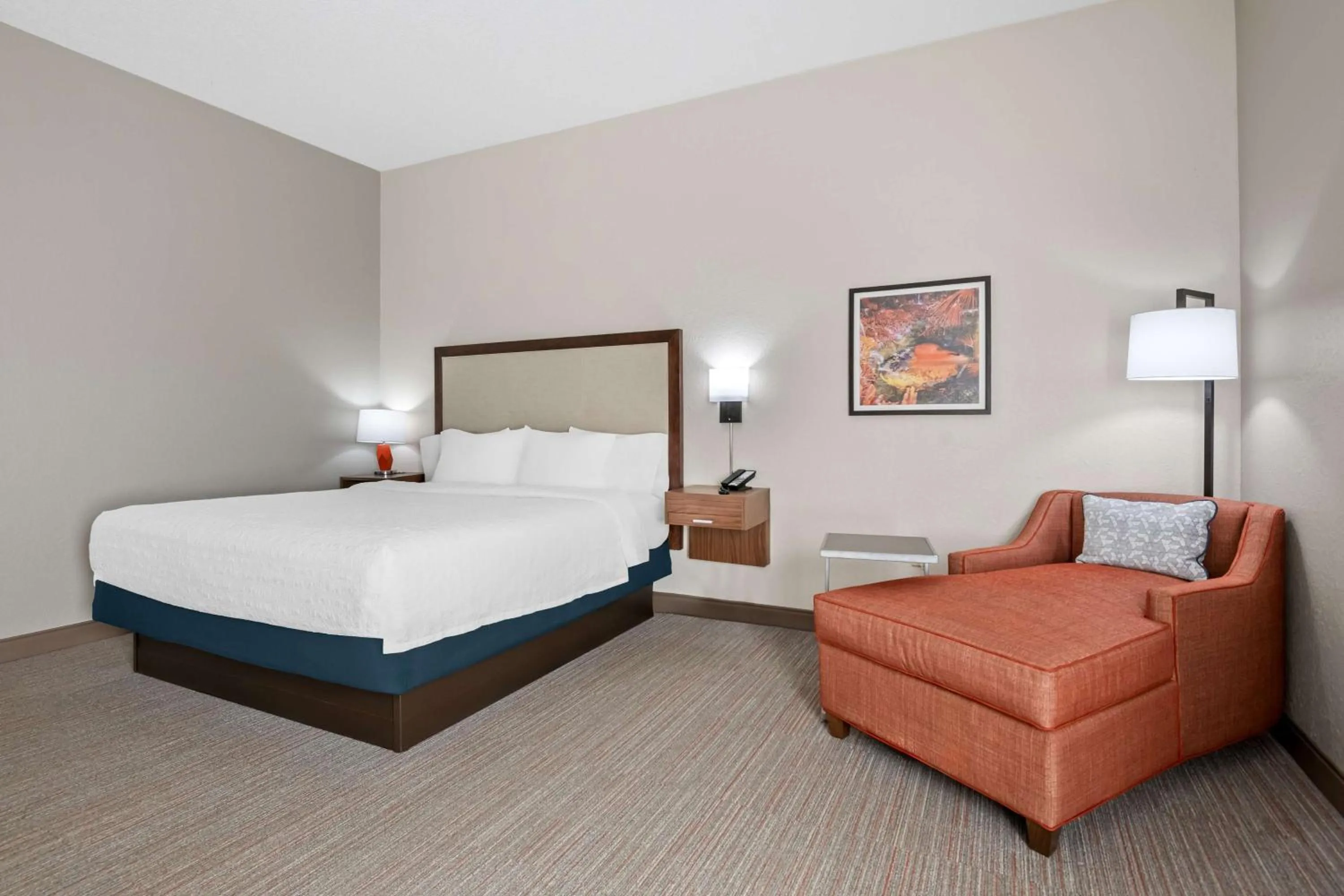 Bed in Hampton Inn Debary-Deltona