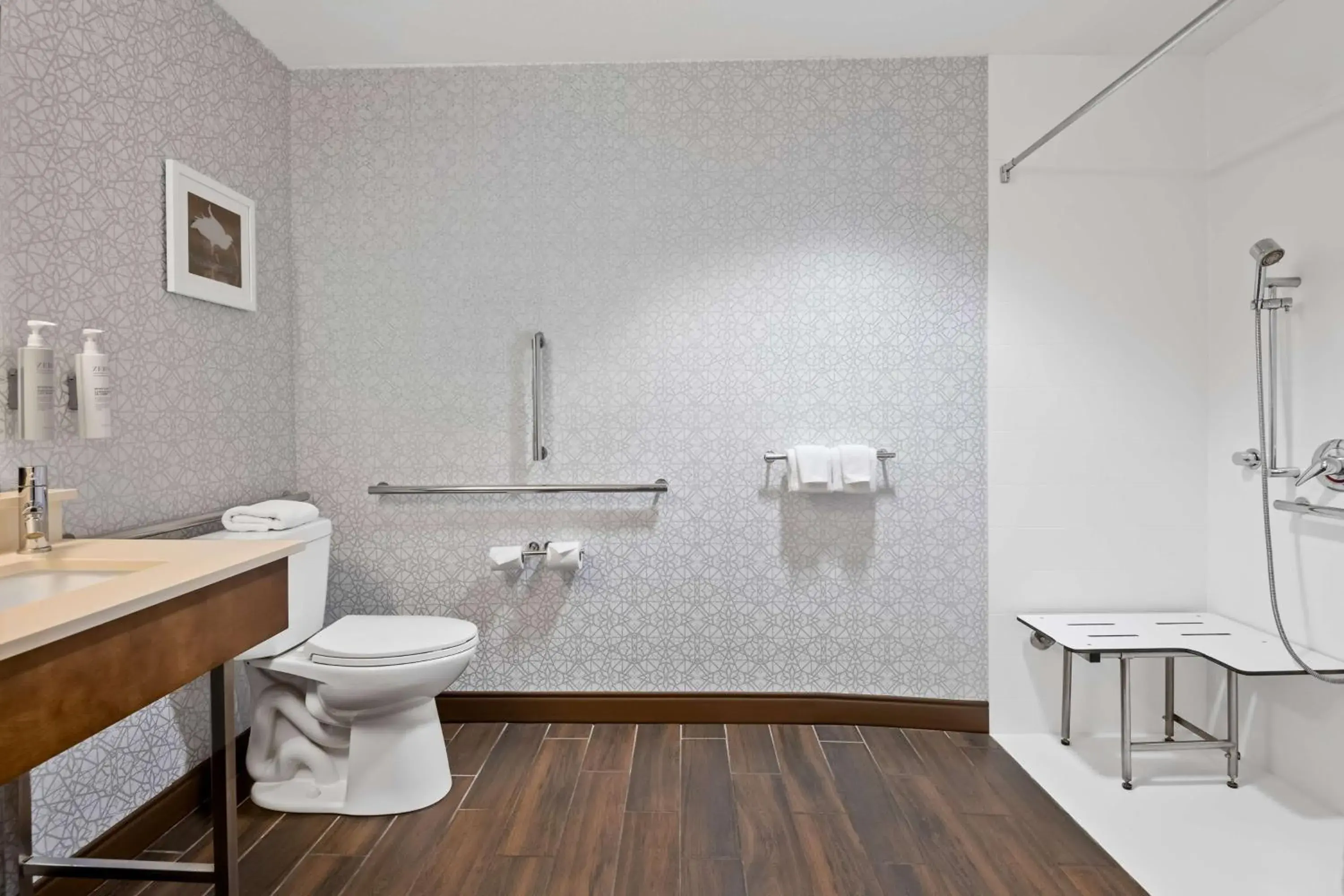 Bathroom in Hampton Inn Debary-Deltona Bathroom in Hampton Inn Debary-Deltona