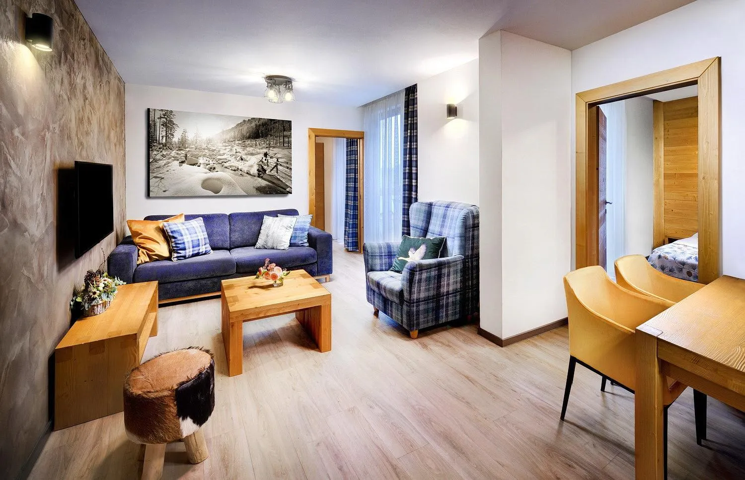 Bed in Chalety Jasná Apartmány Bor