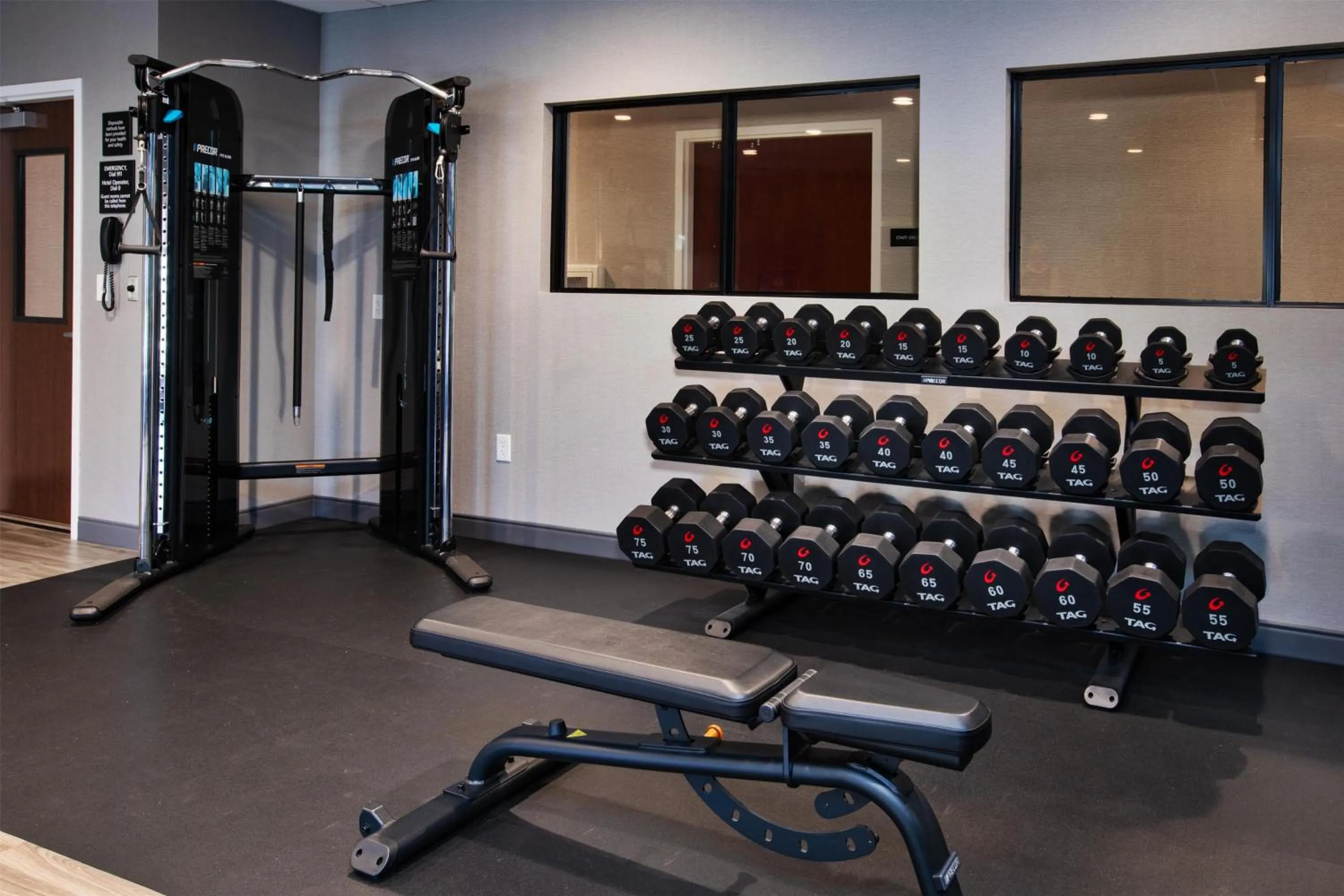 Fitness centre/facilities in Hampton Inn Coventry-Warwick Area
