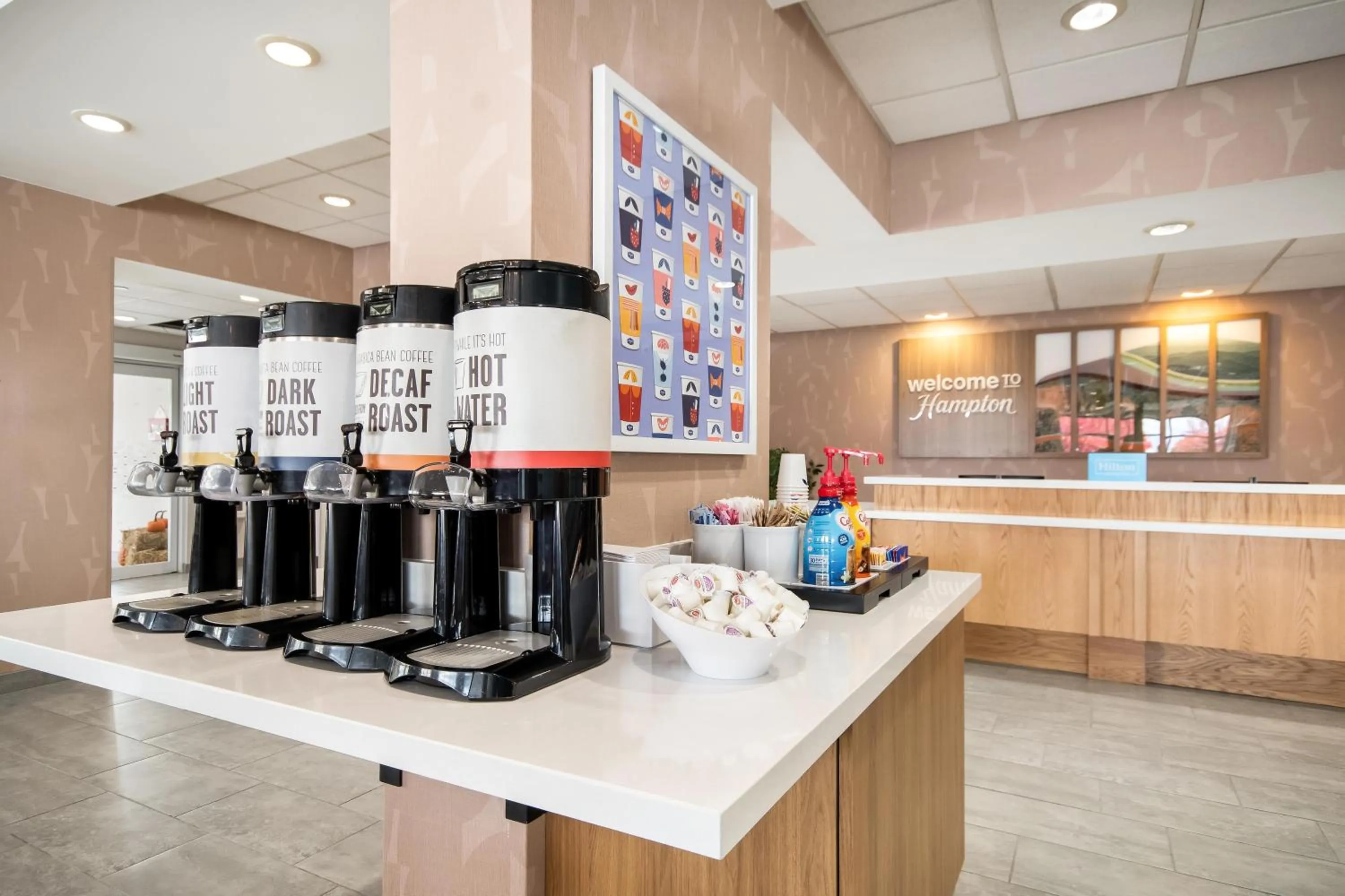 Dining area in Hampton Inn Rutland/Killington