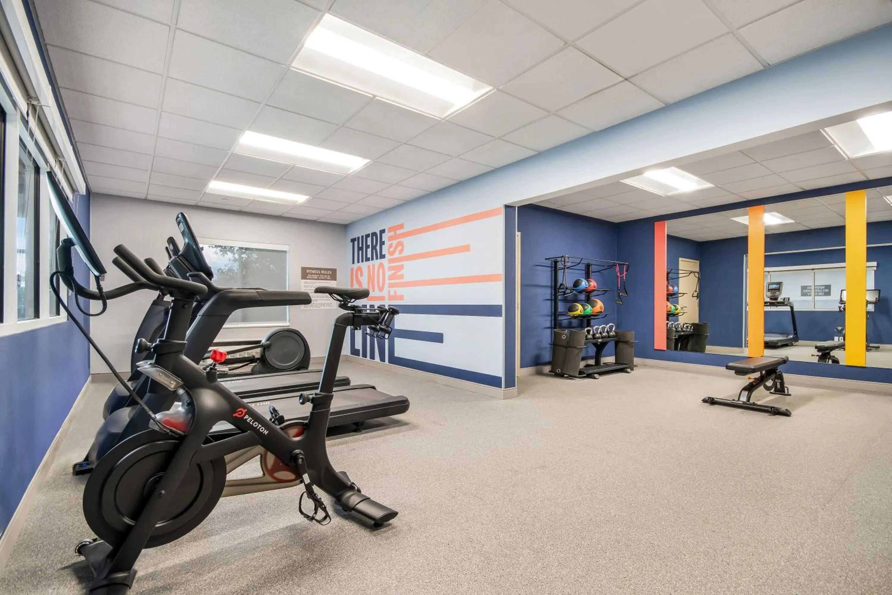 Fitness centre/facilities in Hampton Inn Rutland/Killington