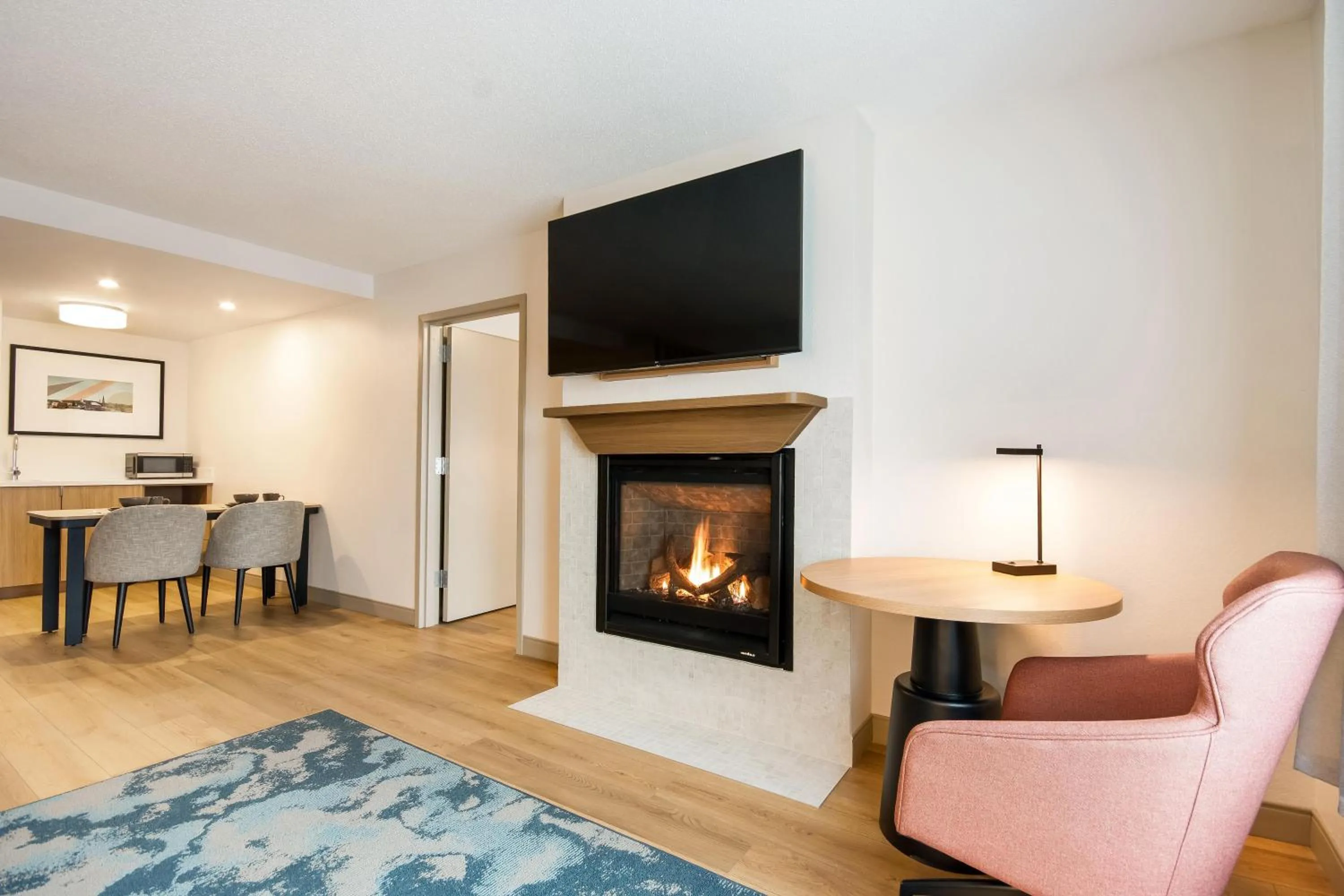 Living room in Hampton Inn Rutland/Killington