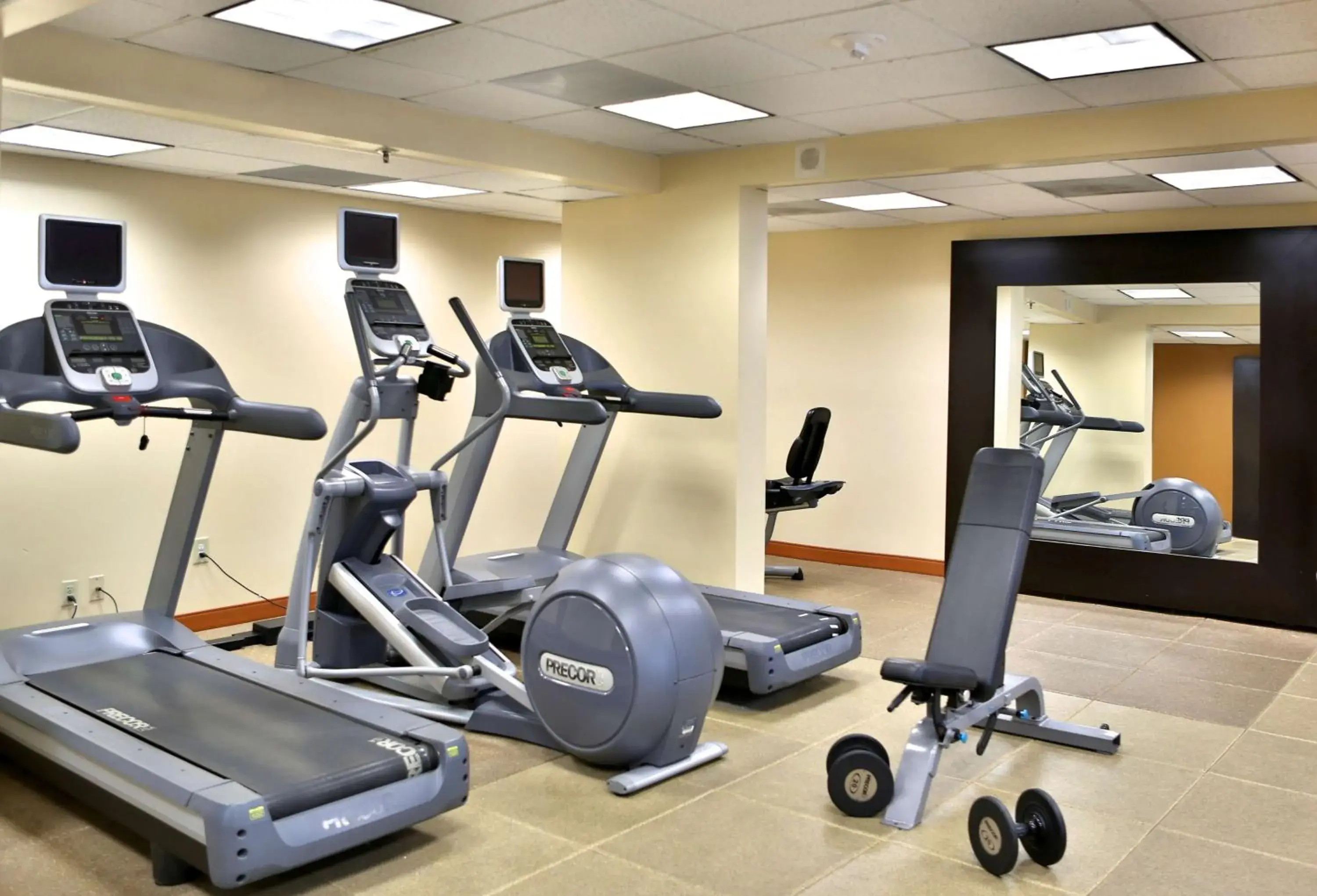 Fitness centre/facilities in DoubleTree Suites by Hilton Raleigh-Durham Fitness centre/facilities in DoubleTree Suites by Hilton Raleigh-Durham