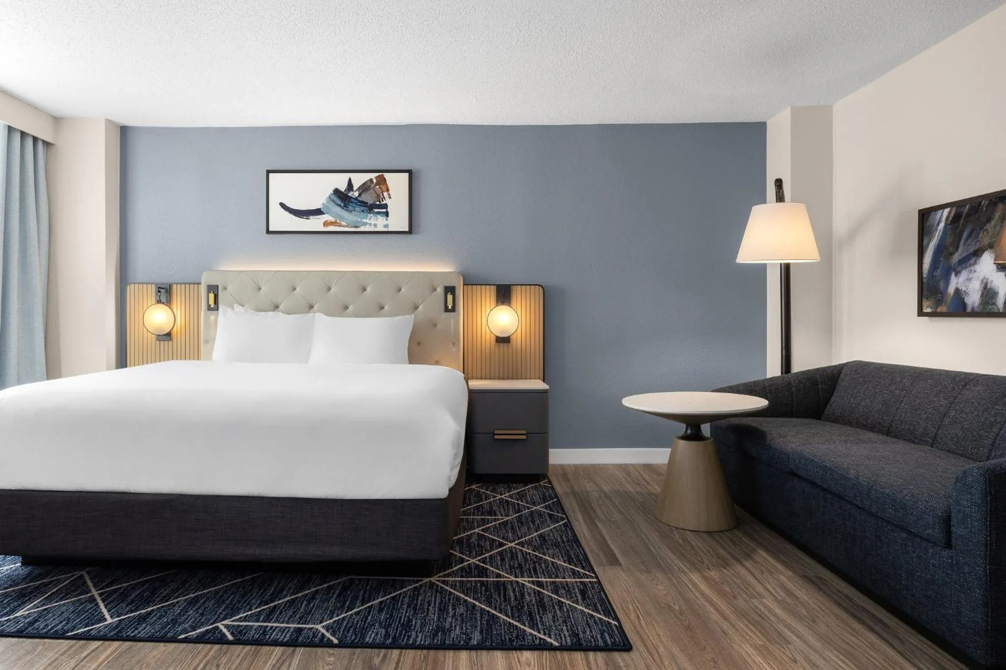 Photo of the whole room, Bed in Crowne Plaza Virginia Beach Town Center by IHG