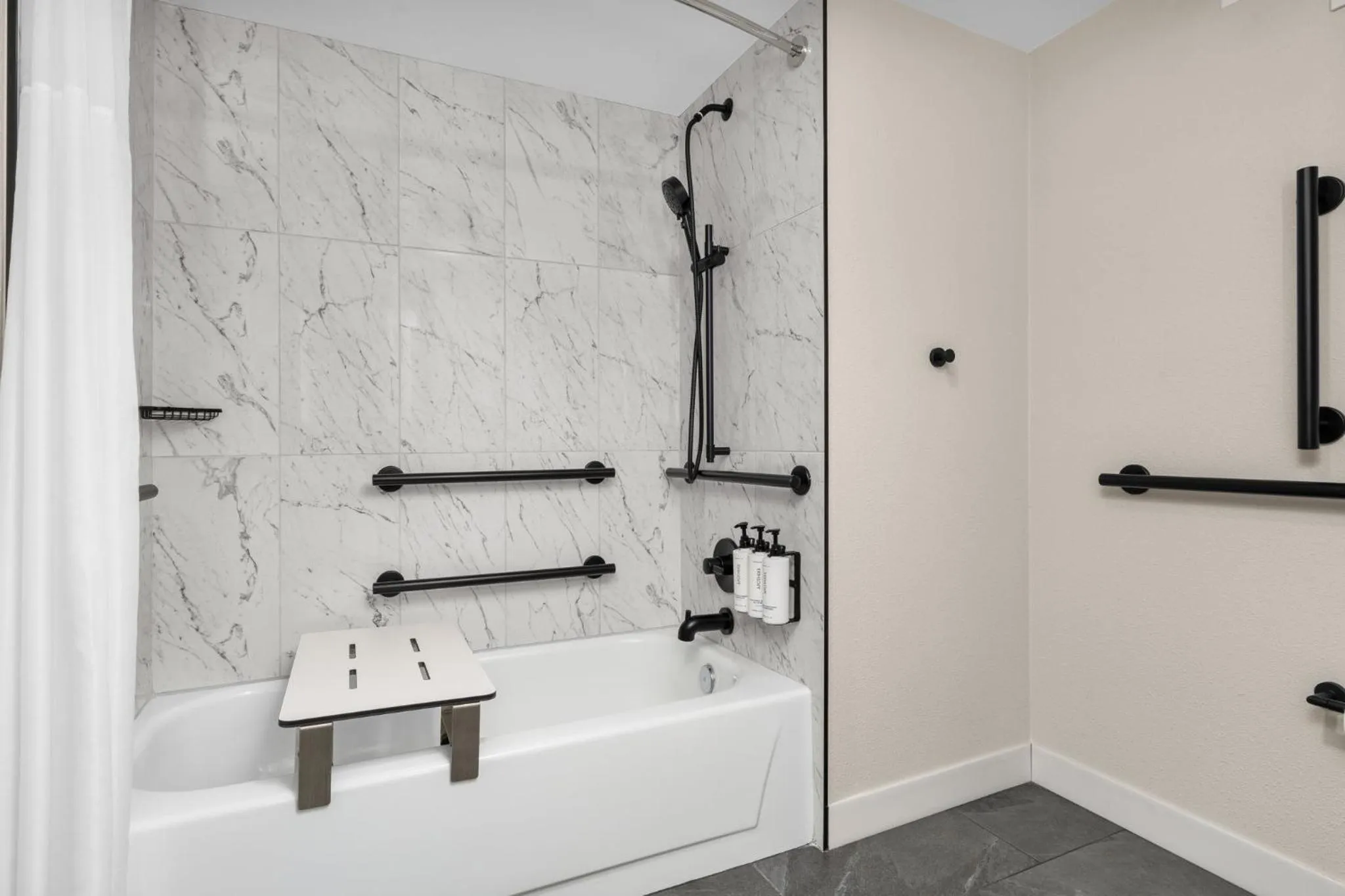 Bathroom in Crowne Plaza Virginia Beach Town Center by IHG