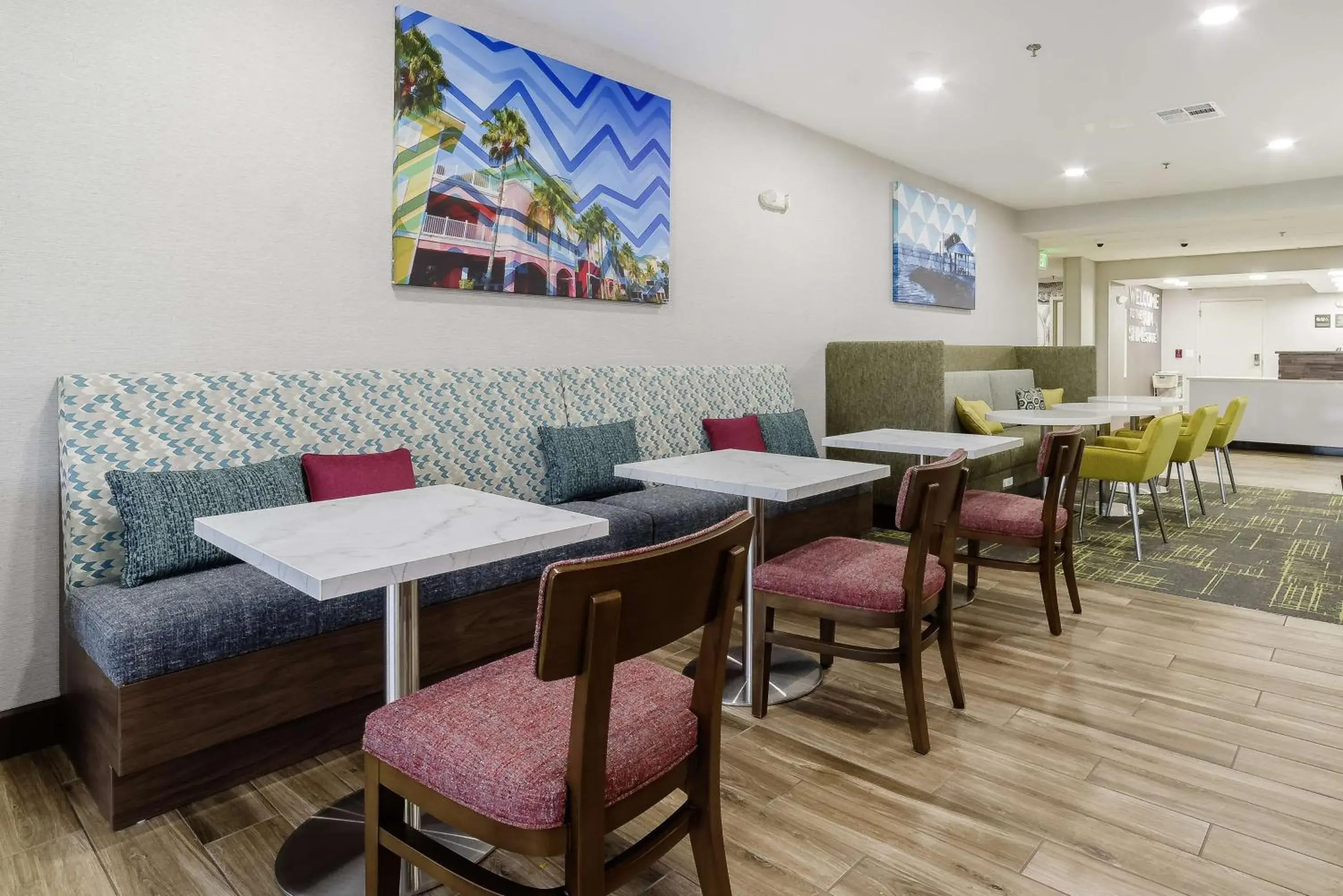 Lobby or reception, Restaurant/Places to Eat in Hampton Inn By Hilton Port Charlotte