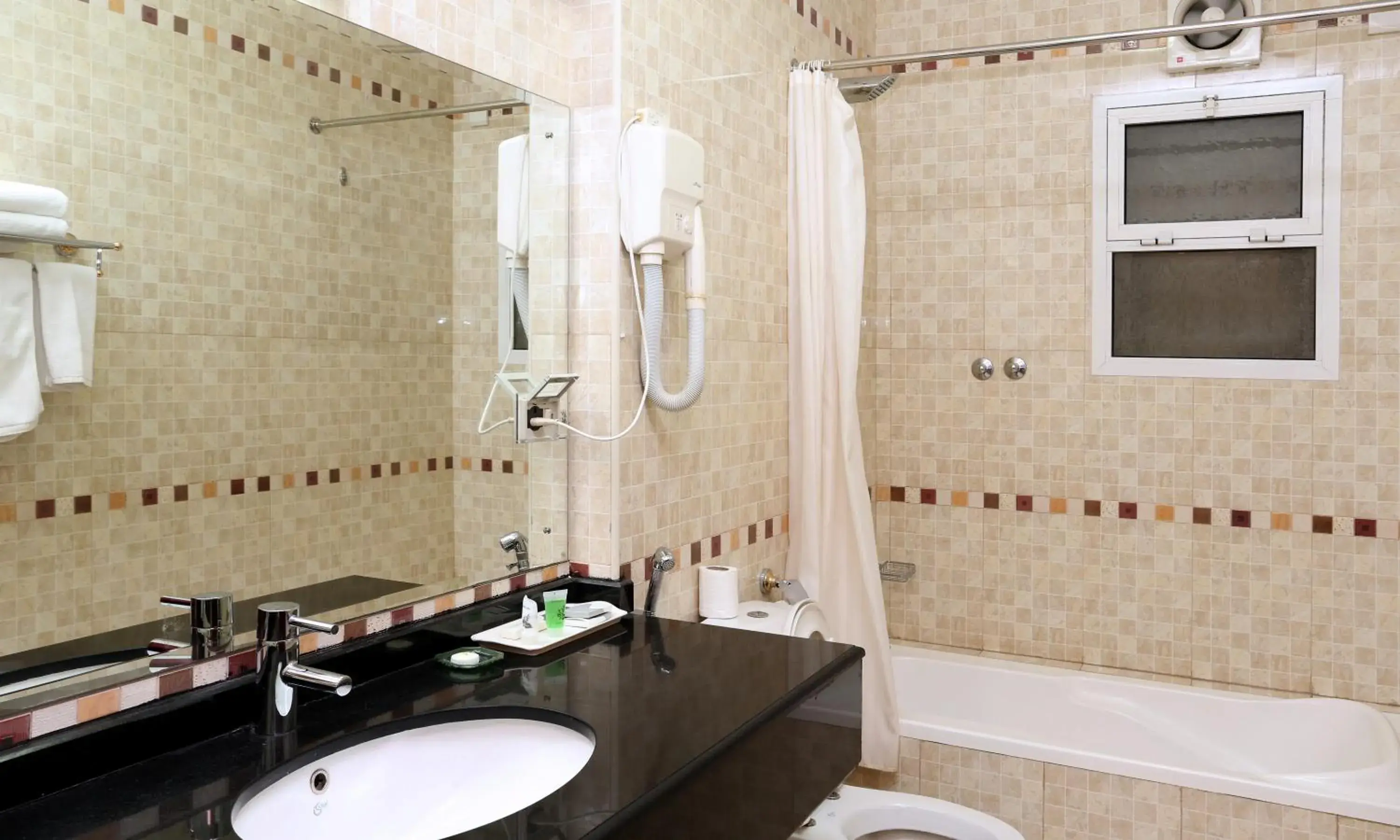 Bathroom in Al Maha Int Hotel Oman Bathroom in Al Maha Int Hotel Oman