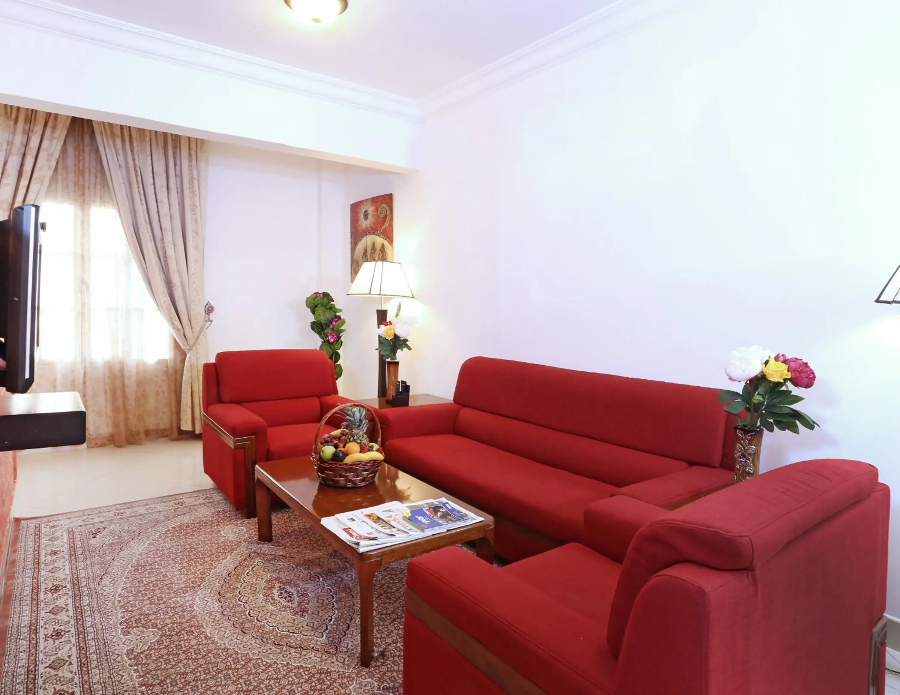 Living room in Al Maha Int Hotel Oman Living room in Al Maha Int Hotel Oman