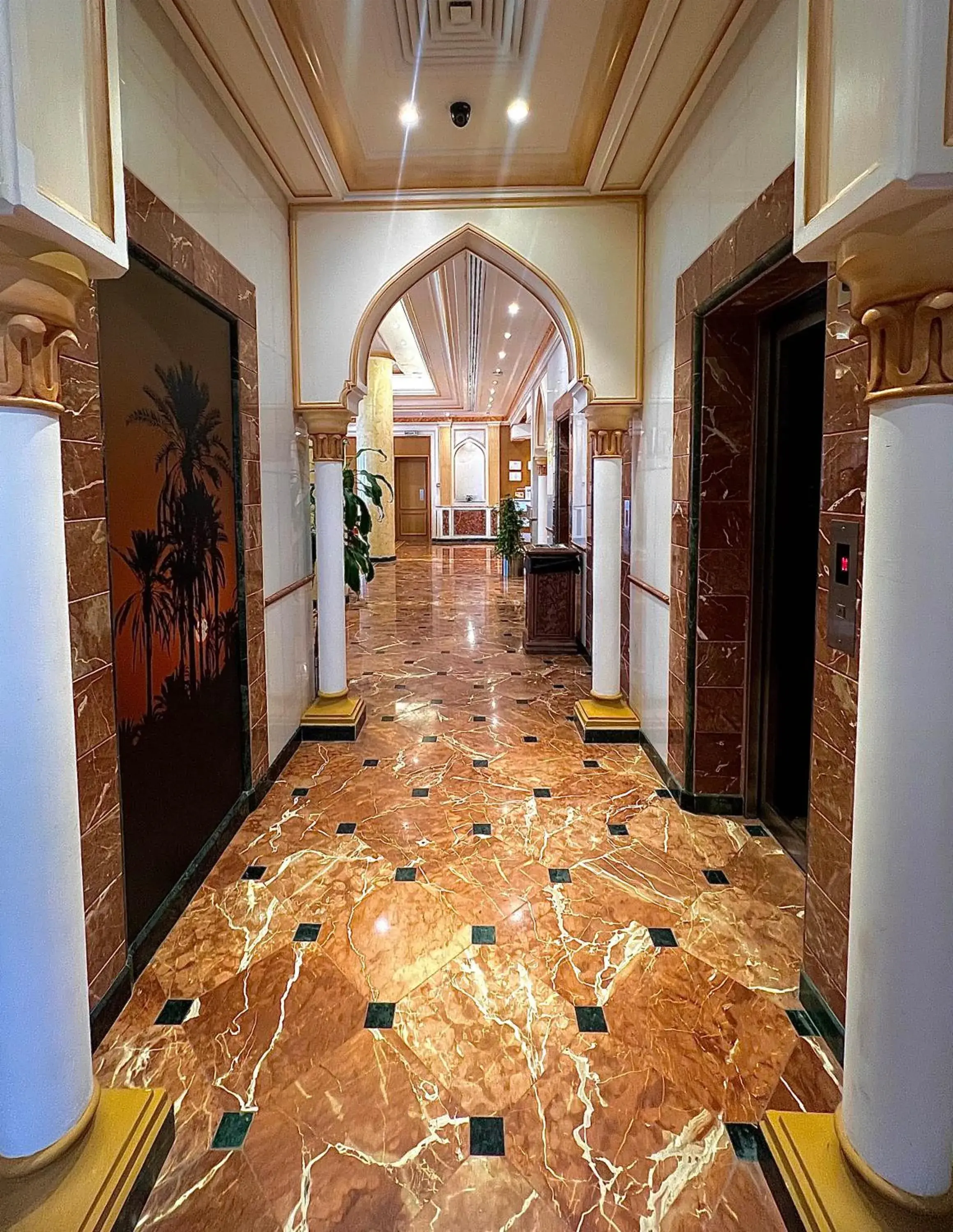 Facade/entrance in Al Maha Int Hotel Oman Facade/entrance in Al Maha Int Hotel Oman
