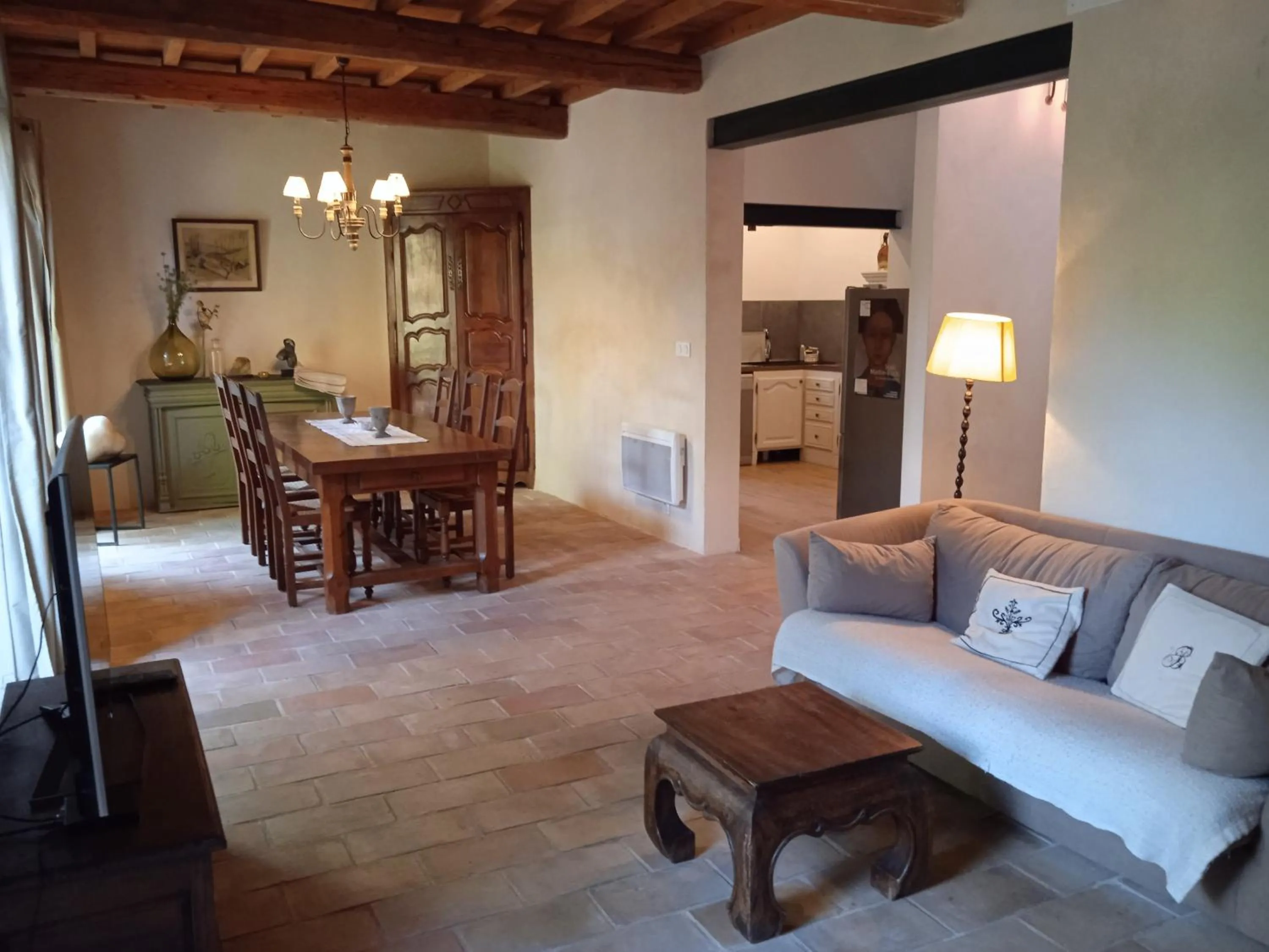 Living room in Mazet Des Artistes