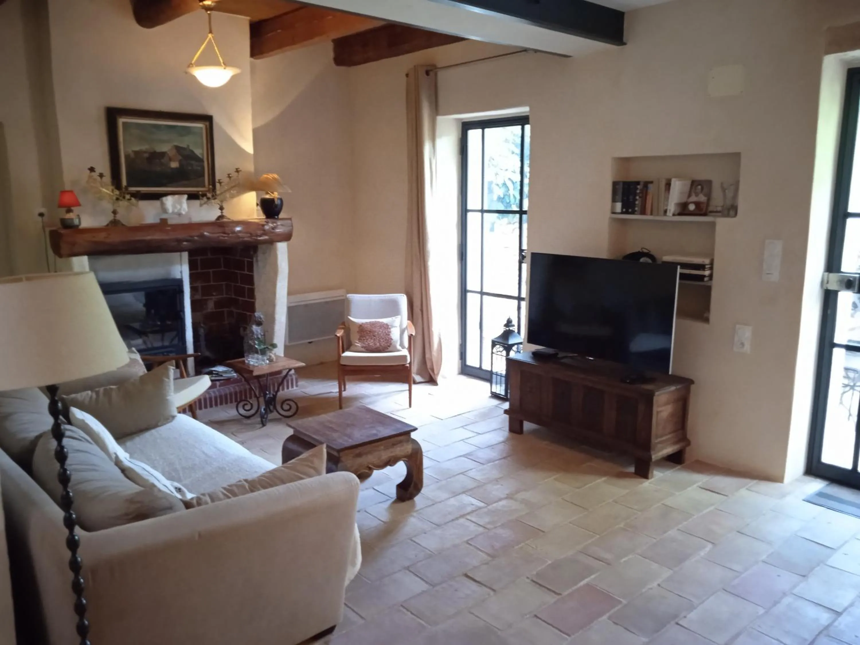 Living room in Mazet Des Artistes
