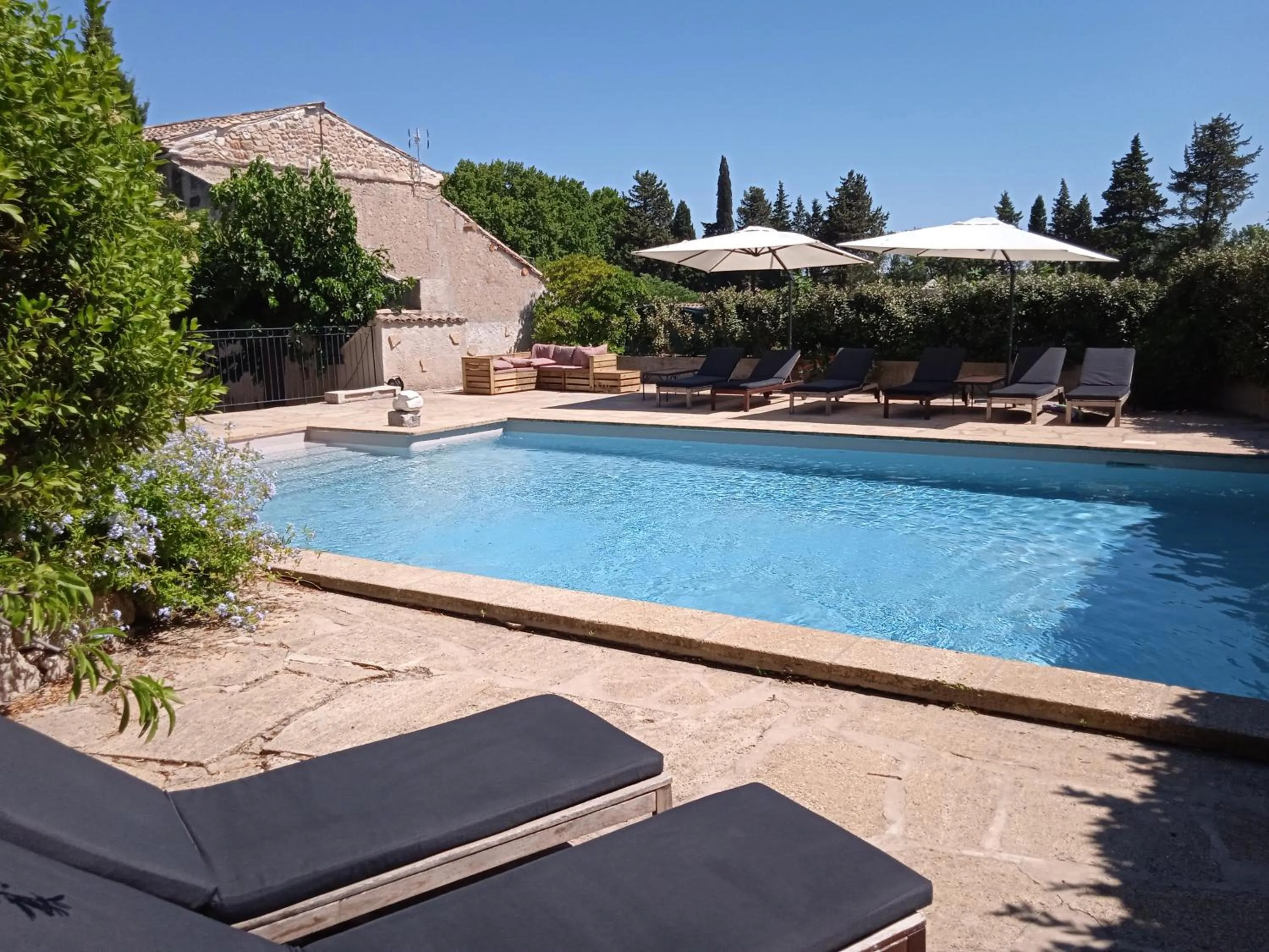 Swimming pool in Mazet Des Artistes