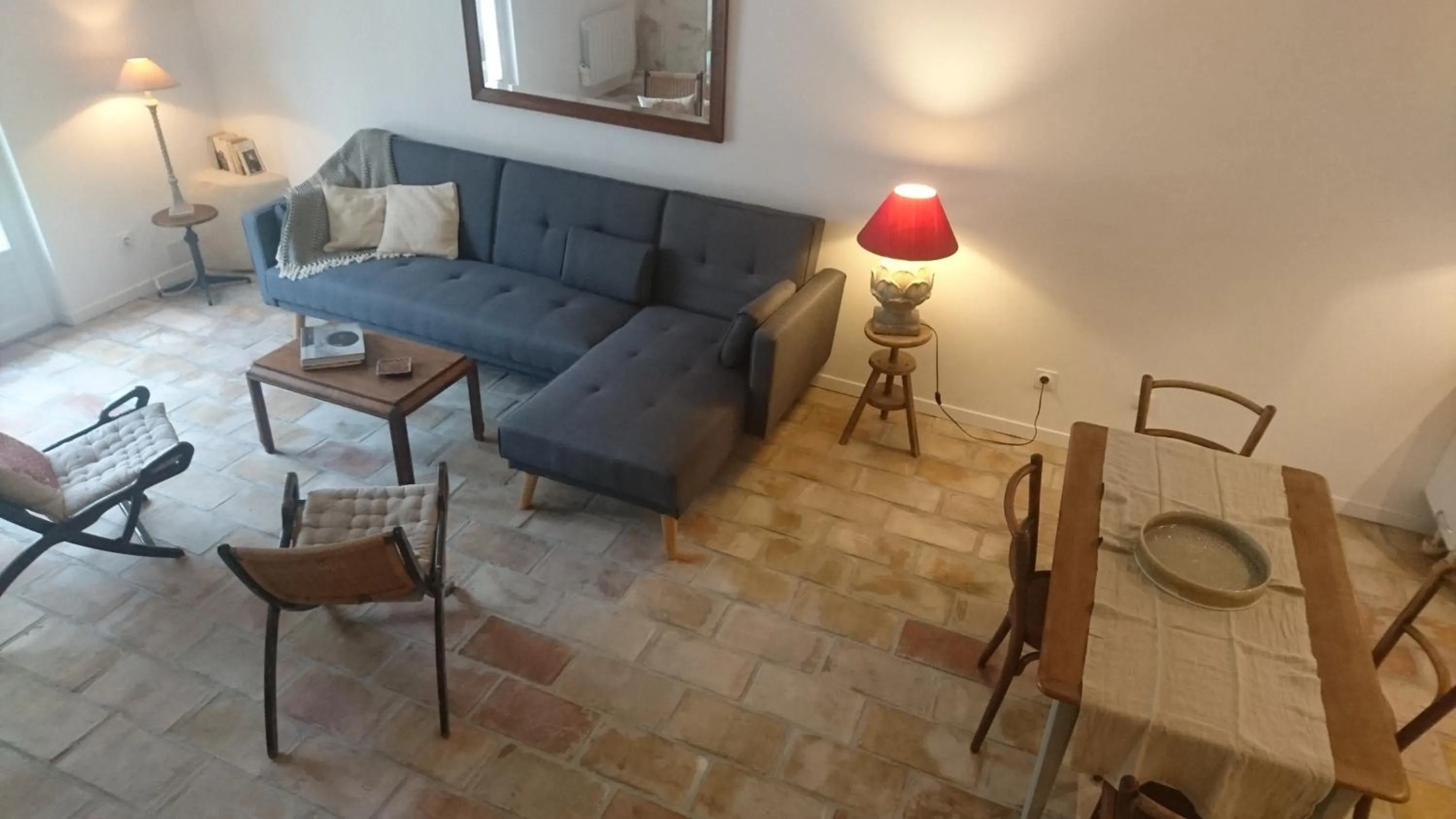 Living room in Mazet Des Artistes