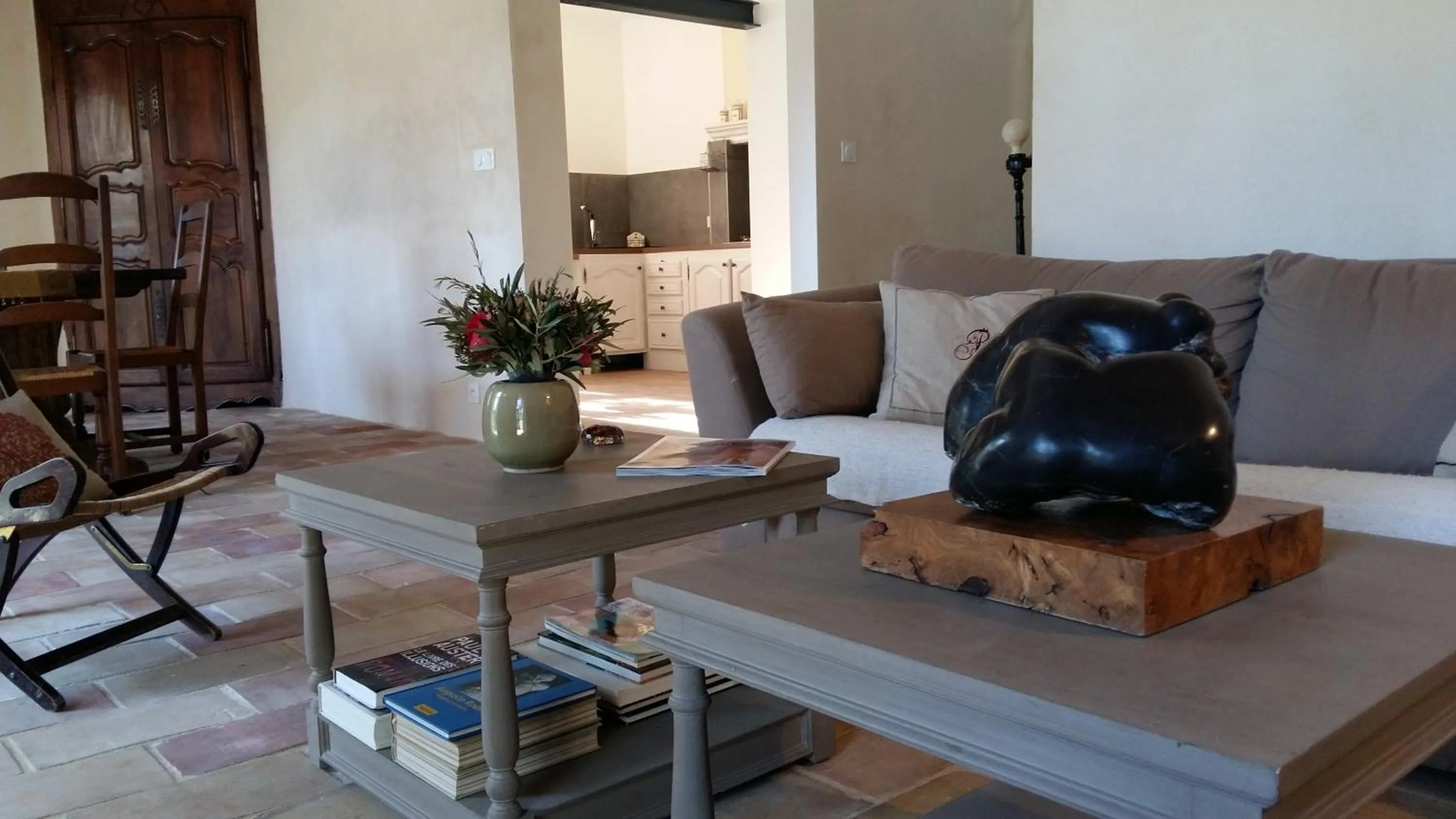 Living room in Mazet Des Artistes