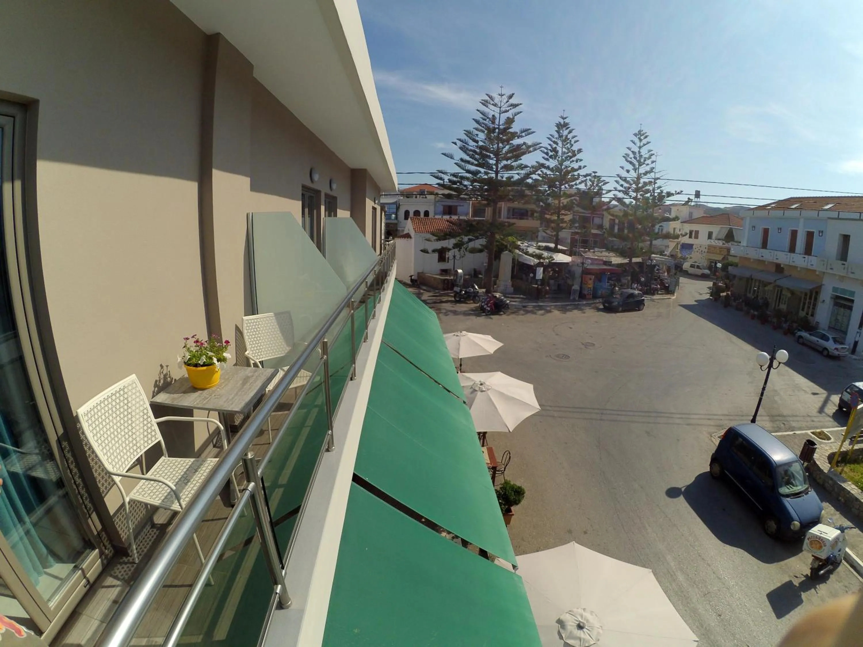 Balcony/Terrace in Castell Hotel