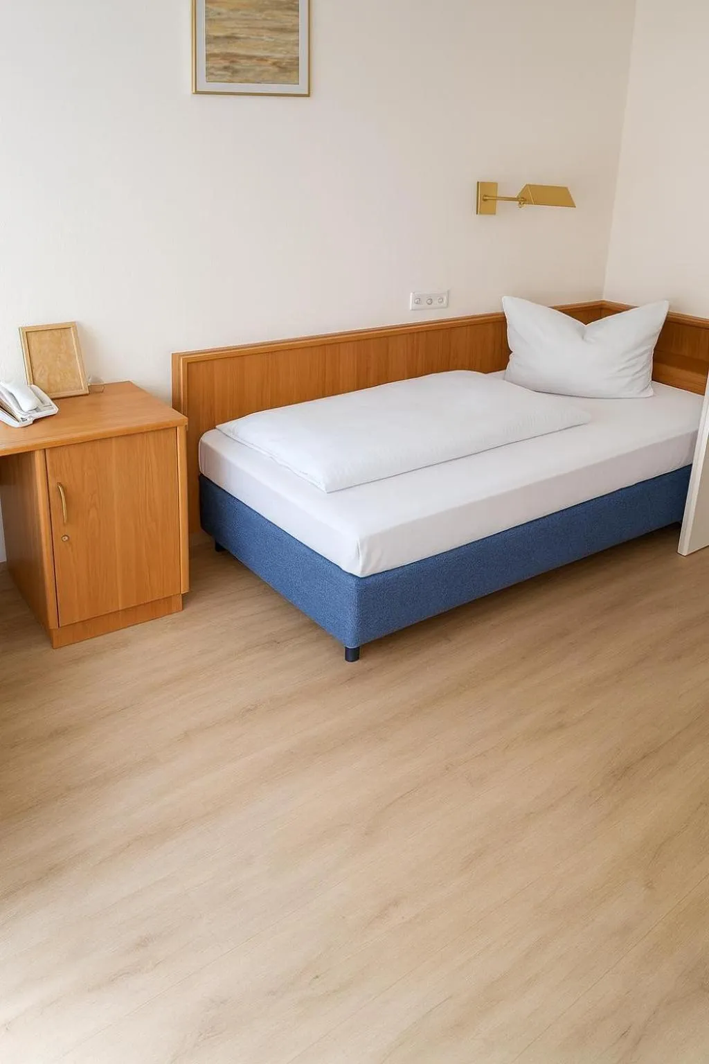 Bed in Hotel Rheinland