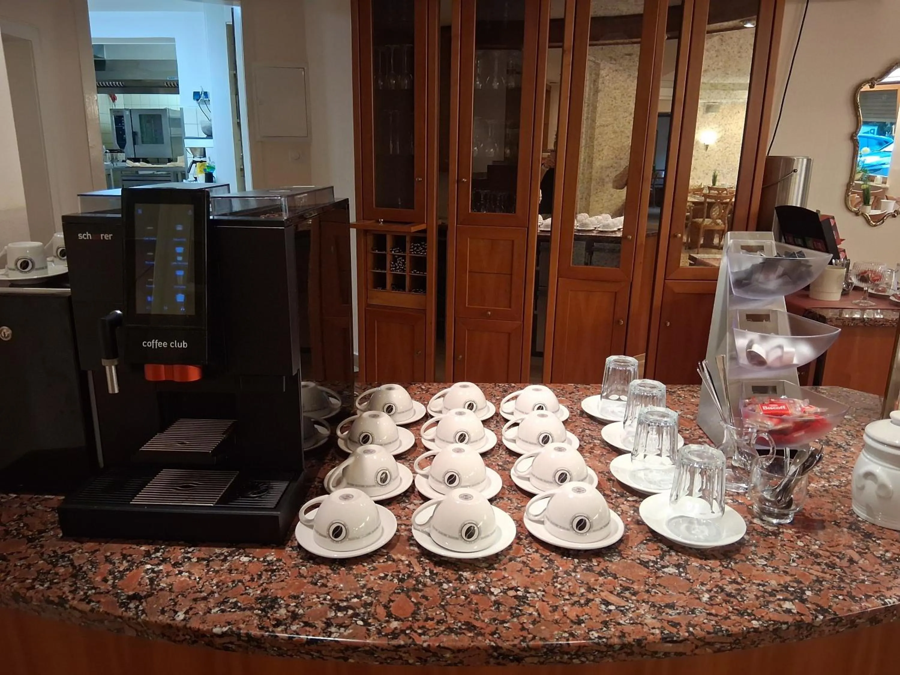 Buffet breakfast in Hotel Rheinland