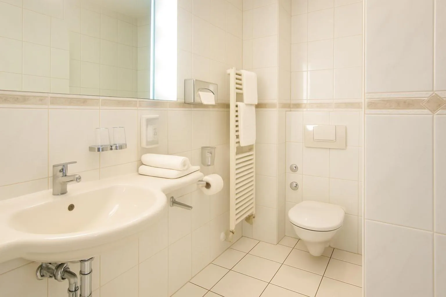 Bathroom in Hotel Rheinland