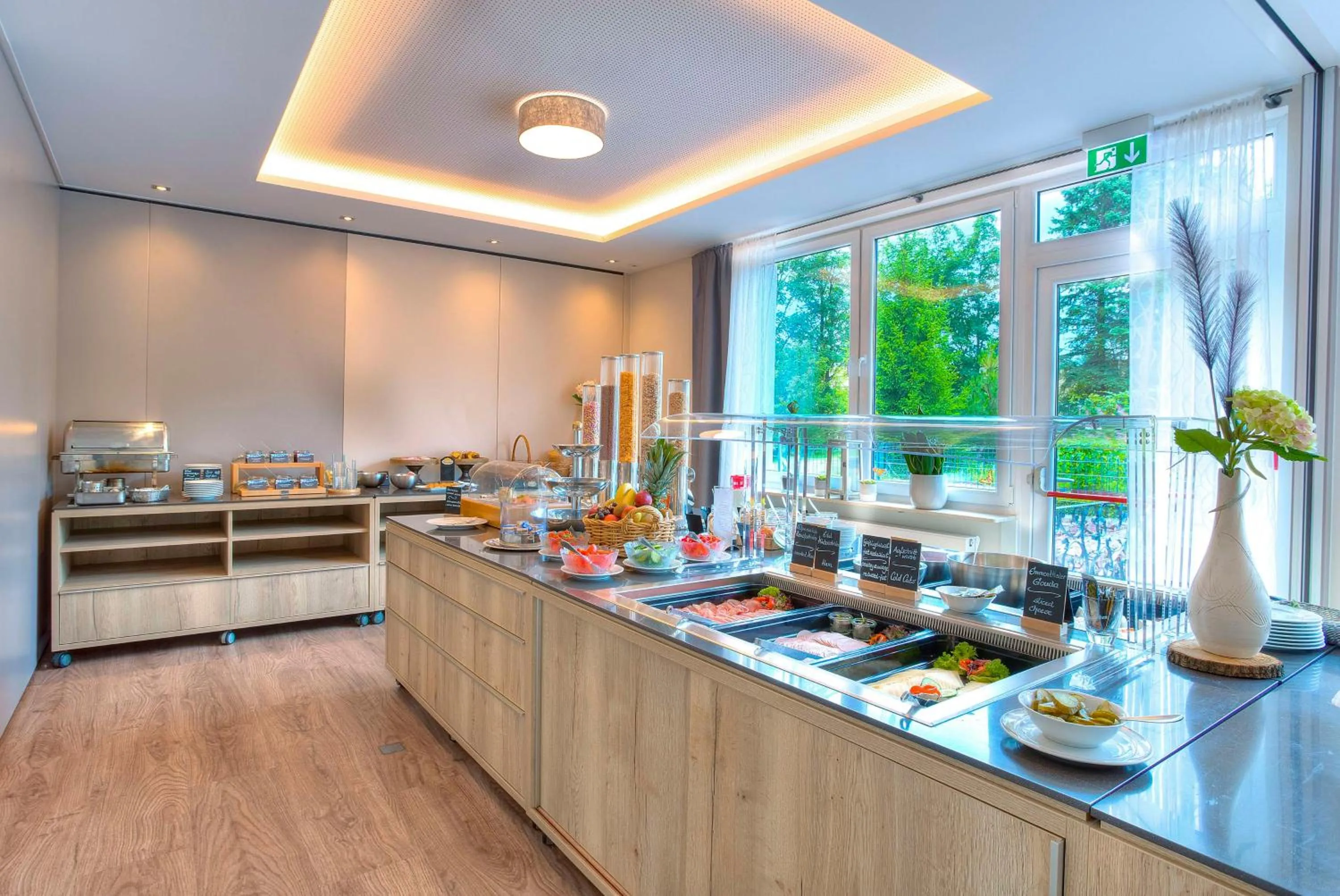 Breakfast in Best Western Hotel Brunnenhof