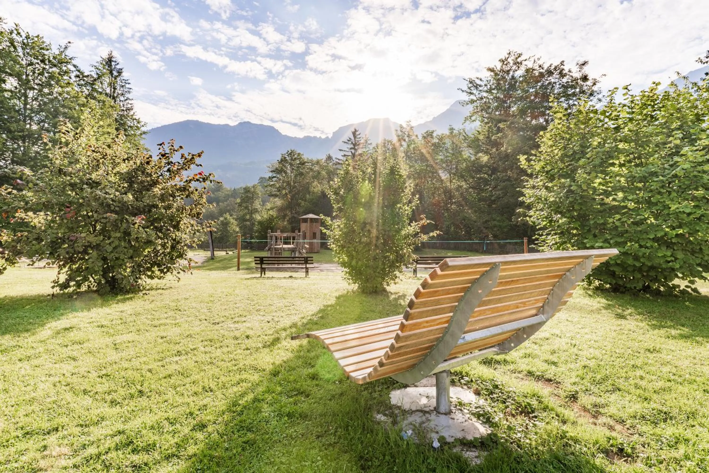 Garden in BSW Hotel Hubertus-Park