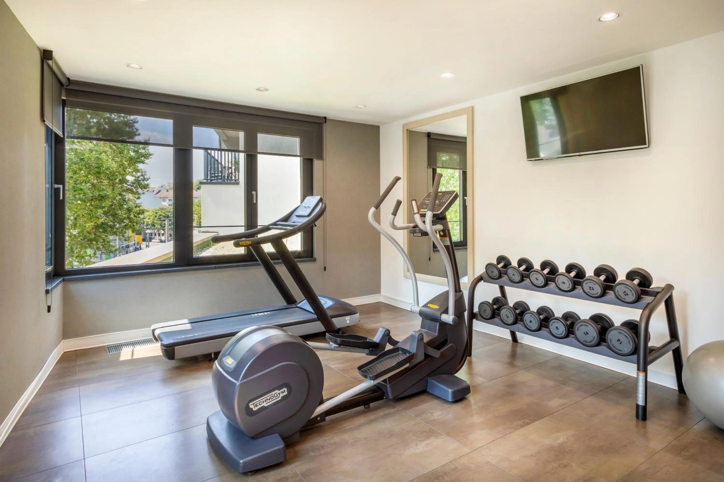 Fitness centre/facilities in INNSiDE by Meliá Frankfurt Ostend