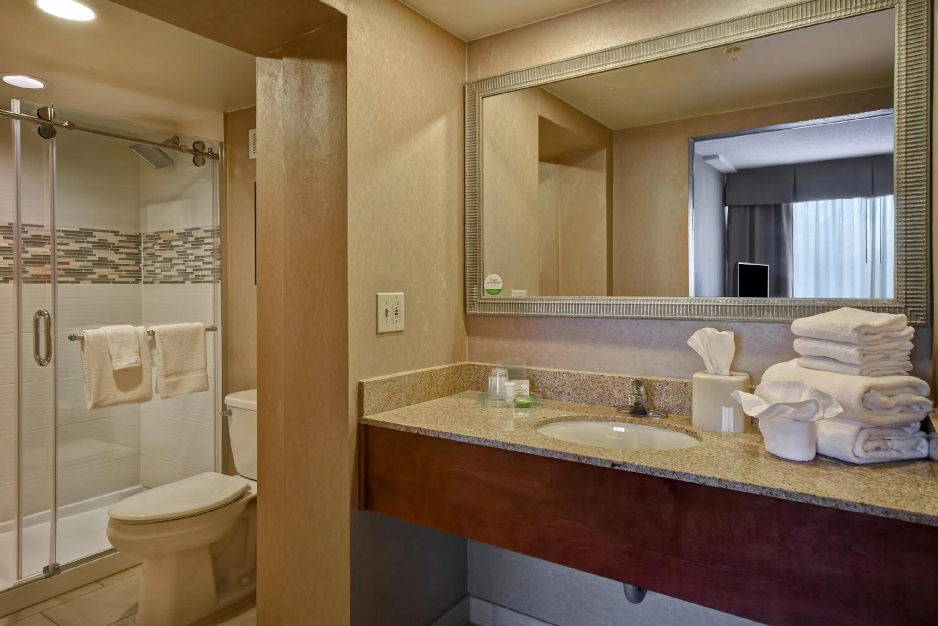 Bathroom in Holiday Inn Cincinnati-Riverfront by IHG