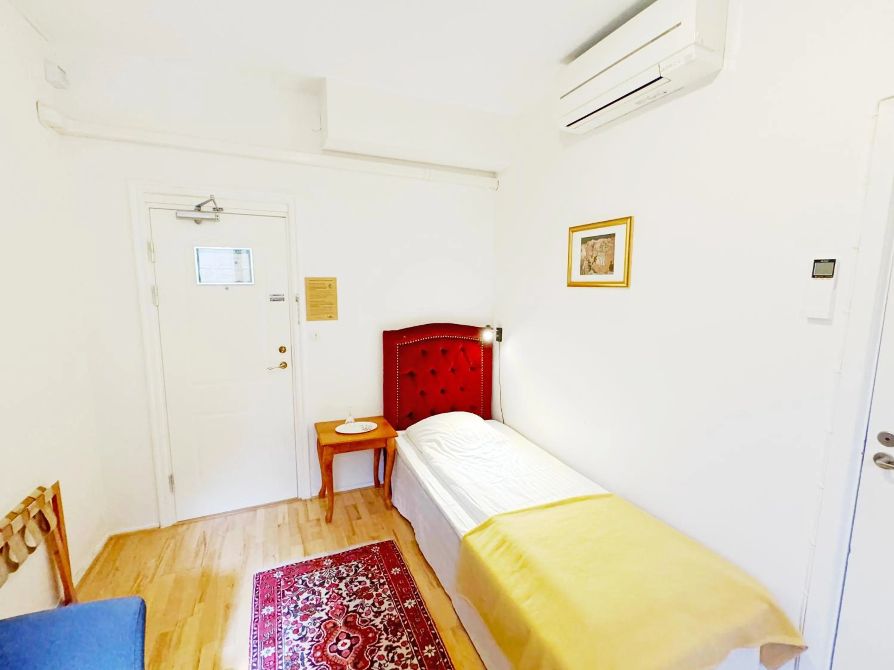 Bed in Hotel Concordia