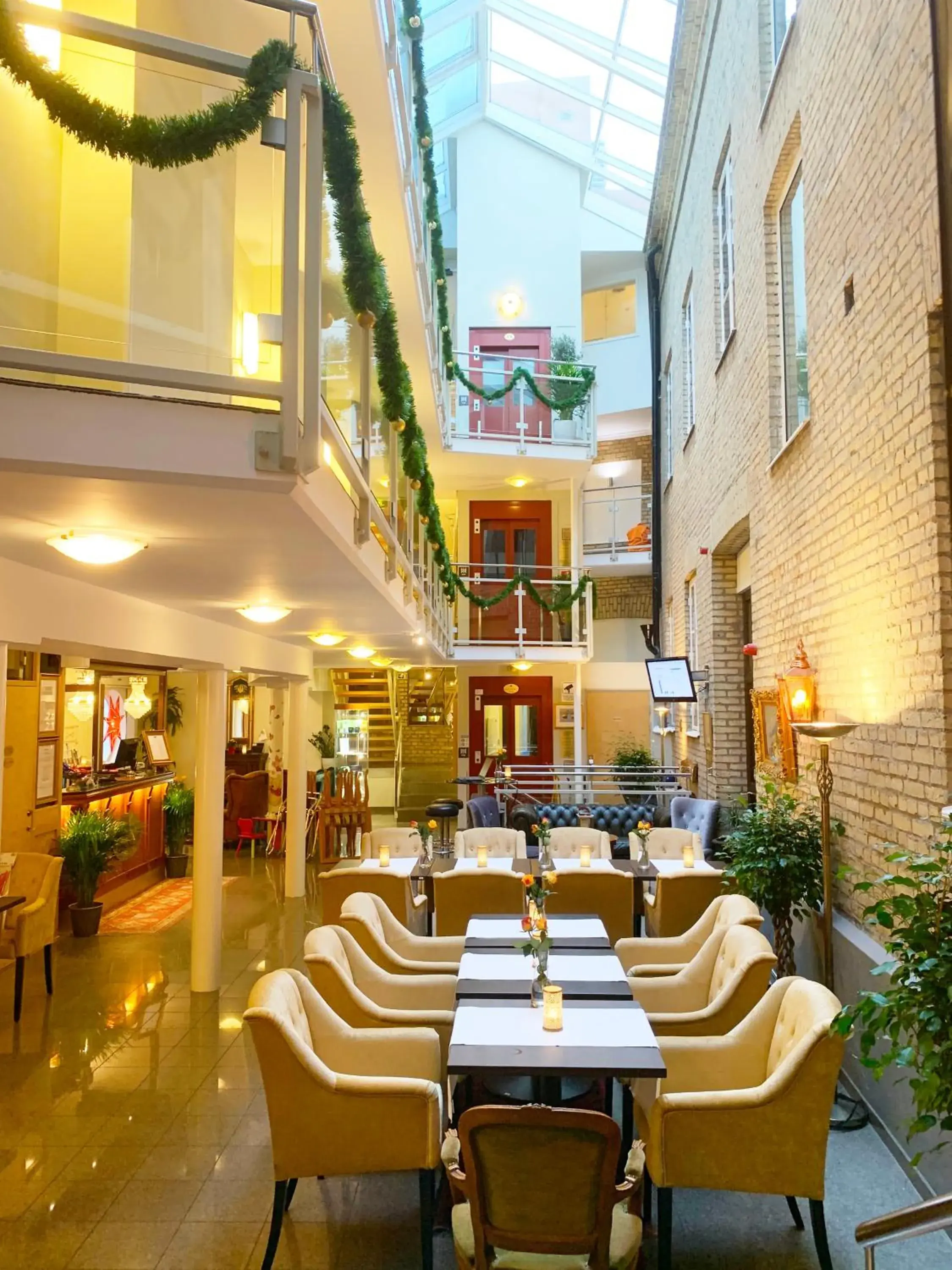 Lobby or reception in Hotel Concordia Lobby or reception in Hotel Concordia