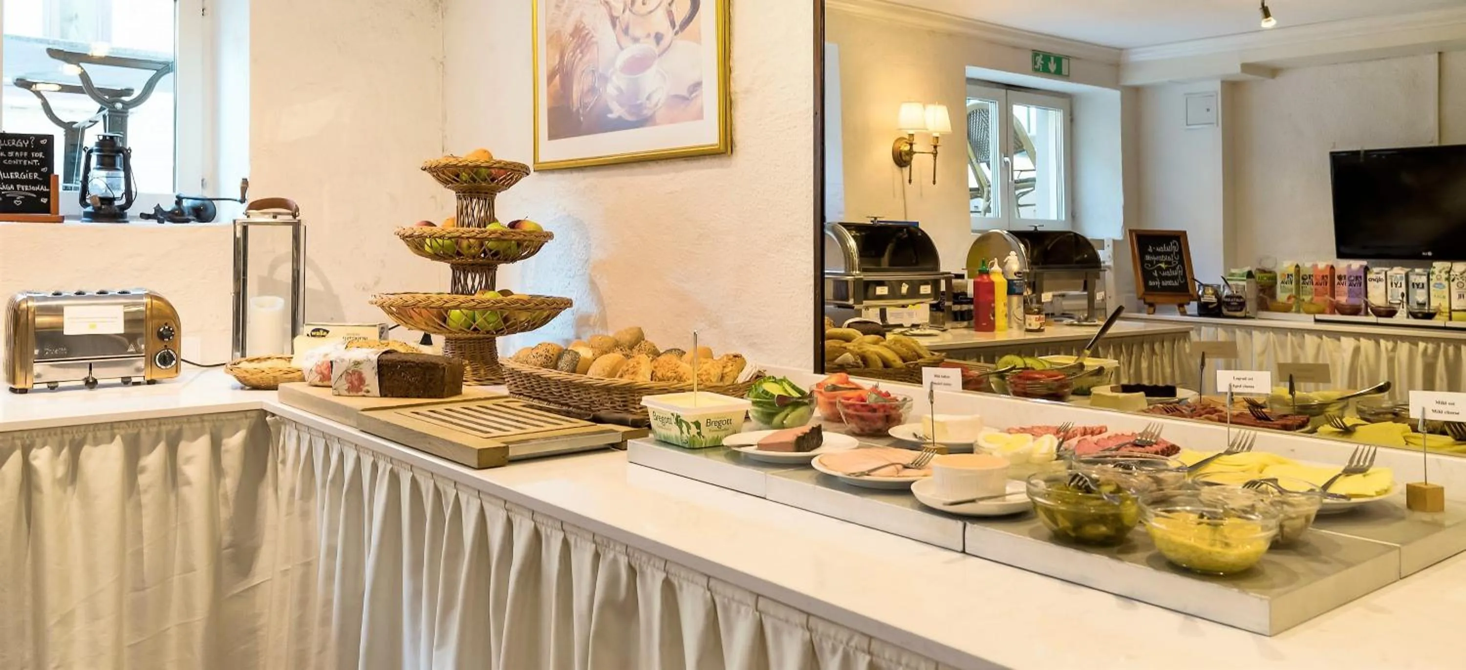 Food and drinks in Hotel Concordia