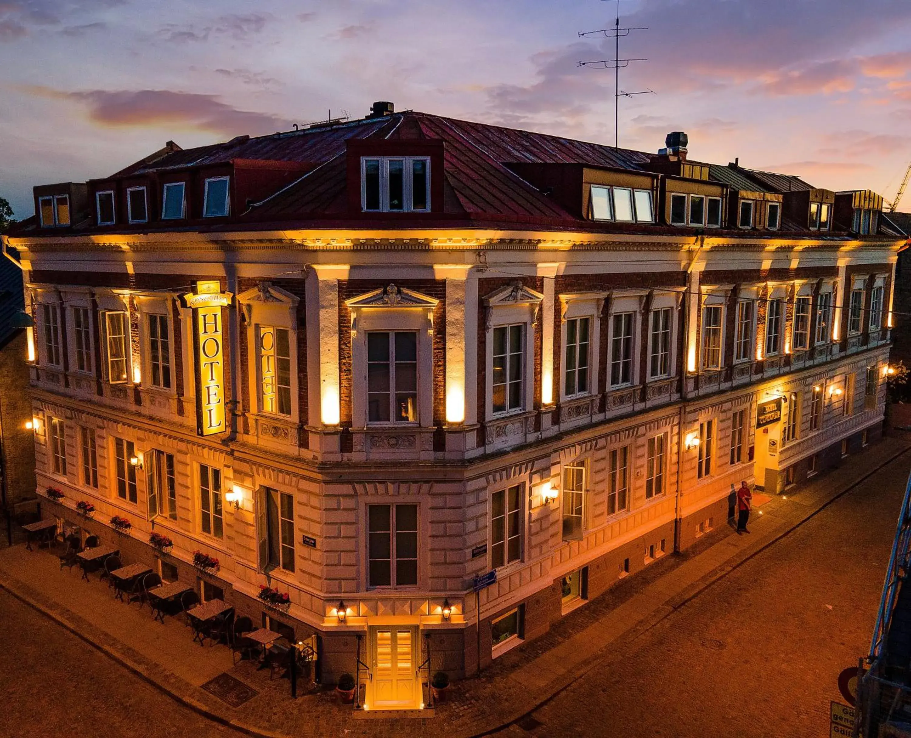 Property building in Hotel Concordia Property building in Hotel Concordia