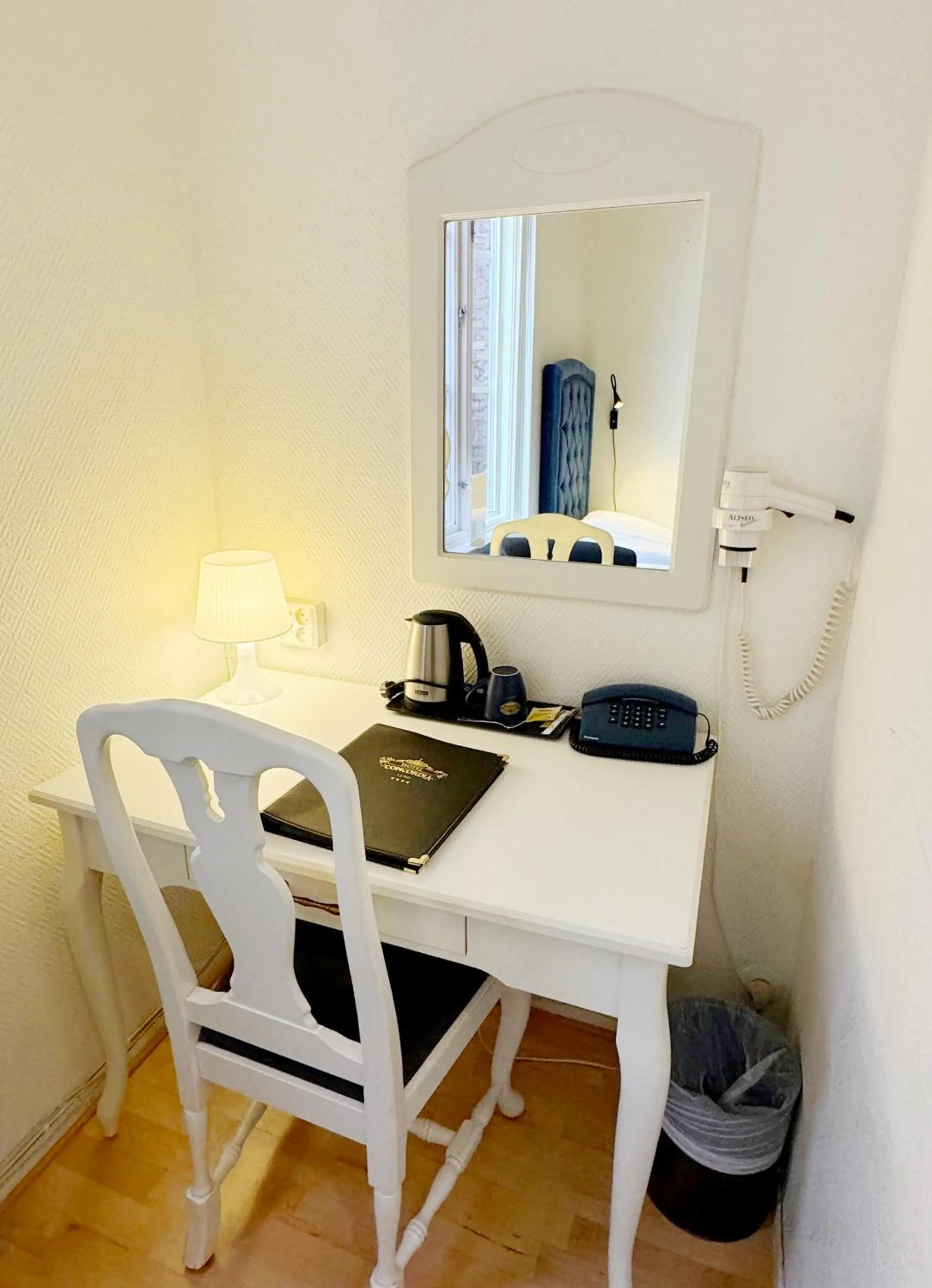 Seating area in Hotel Concordia