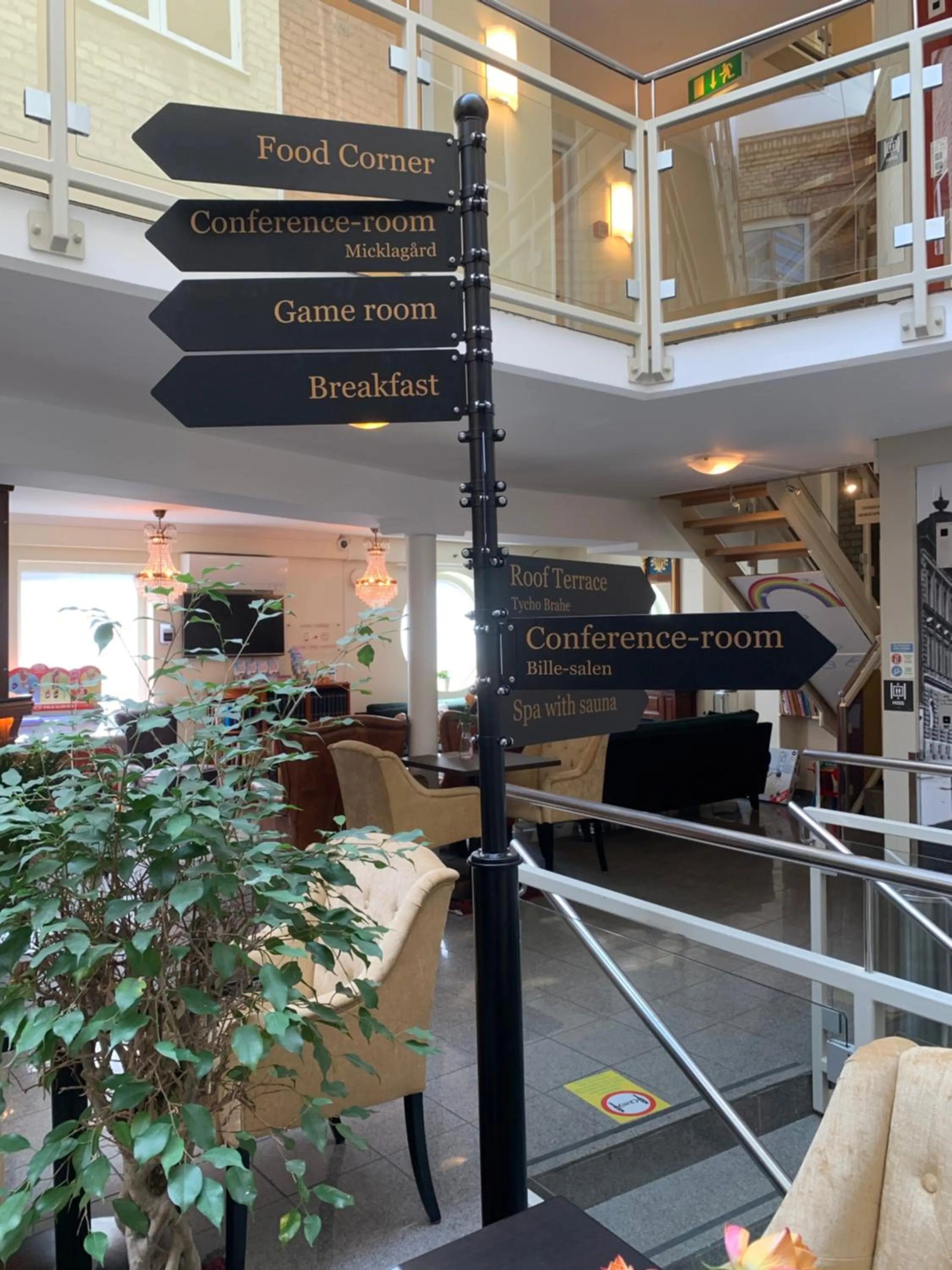 Lobby or reception in Hotel Concordia