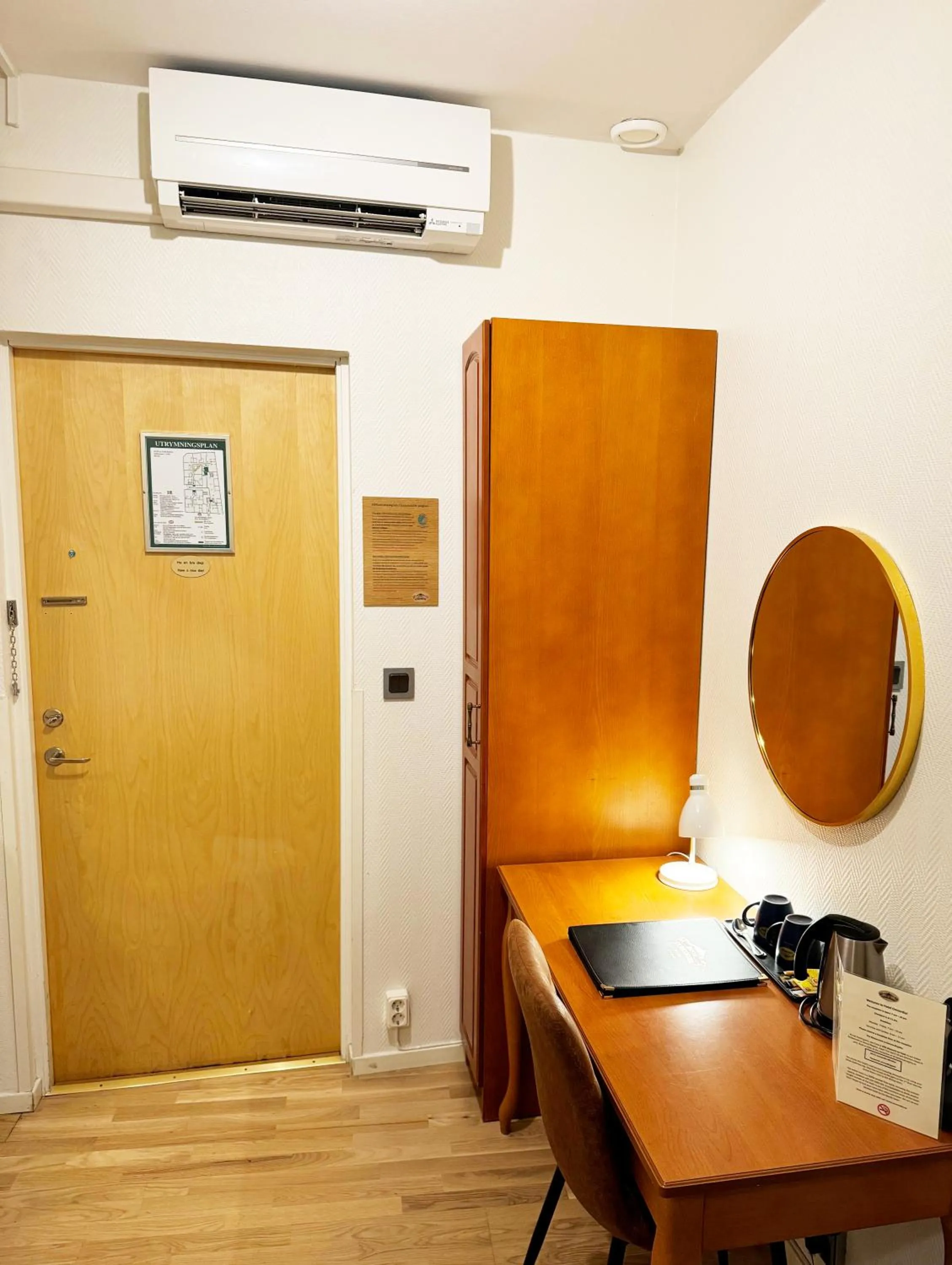 Seating area in Hotel Concordia