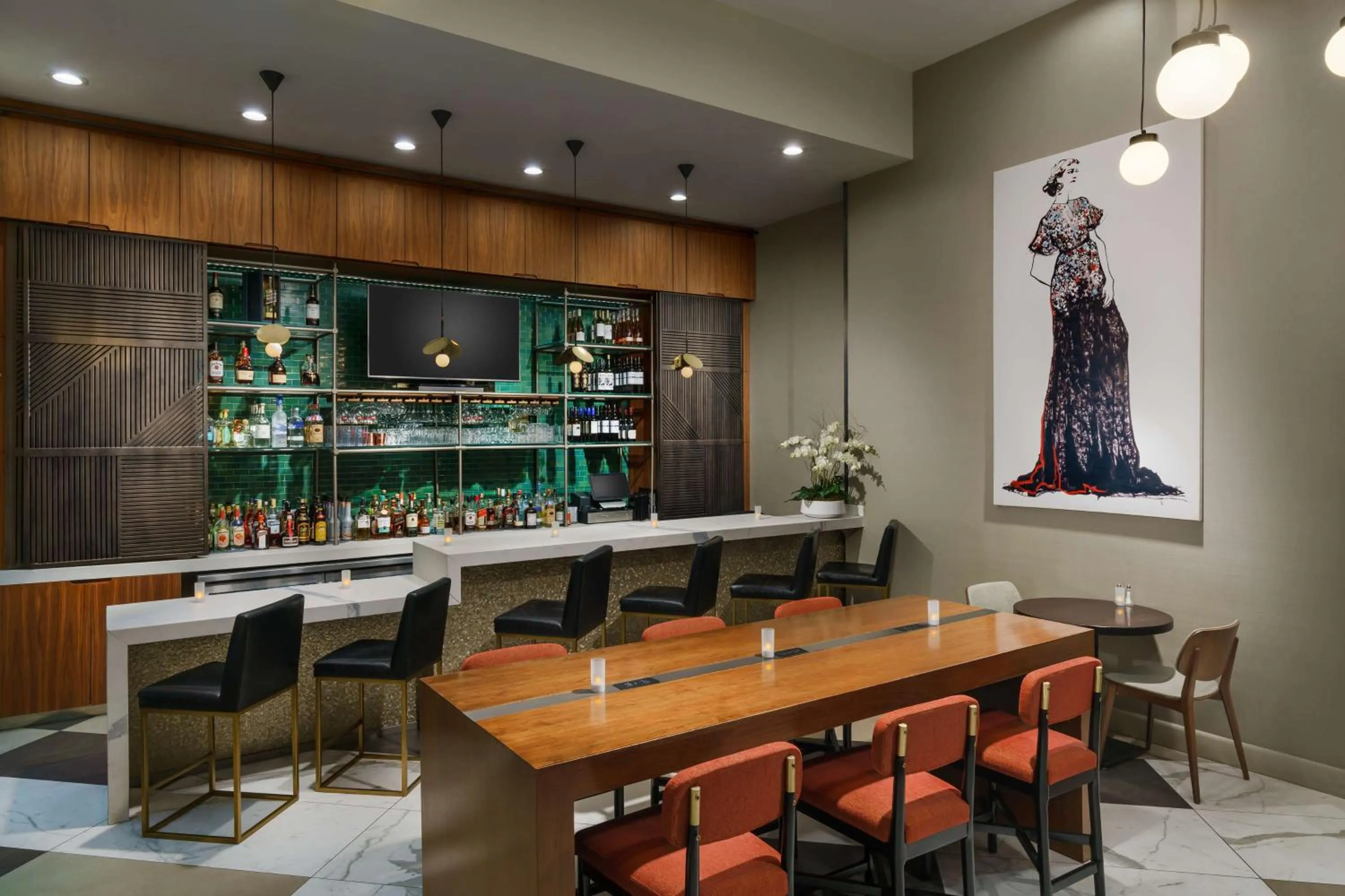 Lounge or bar in DoubleTree by Hilton Hotel New York City - Chelsea