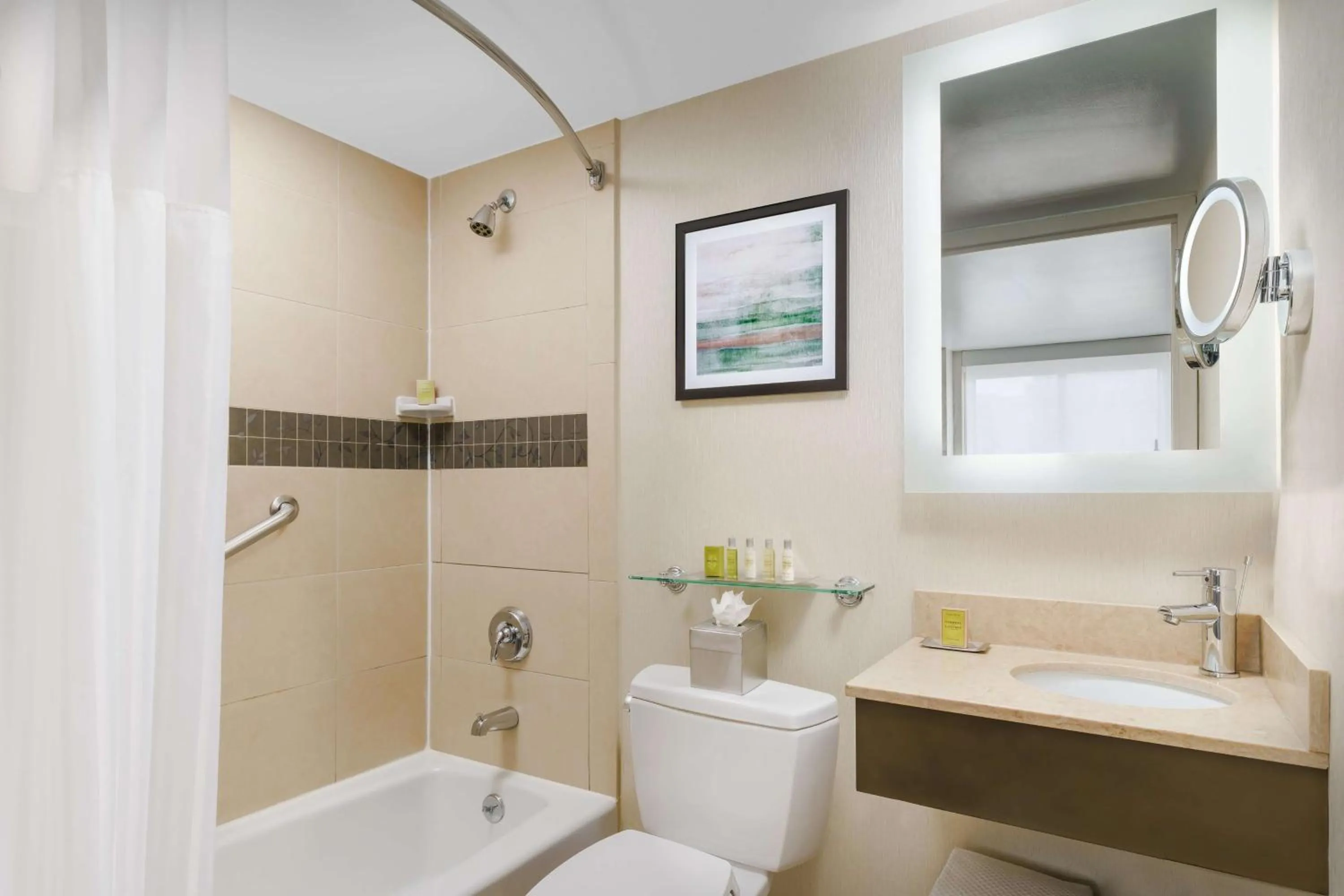 Bathroom in DoubleTree by Hilton Hotel New York City - Chelsea