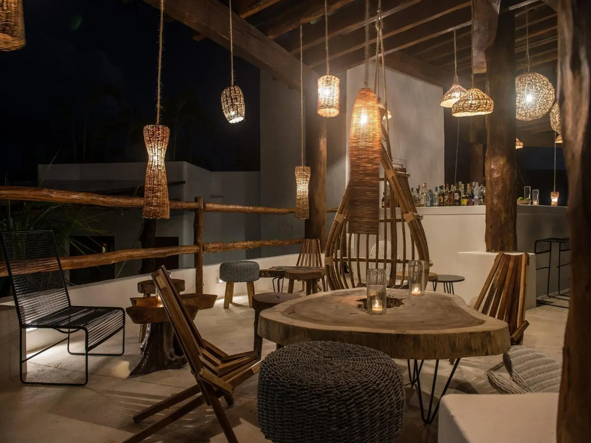 Lounge or bar in Villas HM Palapas del Mar Lounge or bar in Villas HM Palapas del Mar